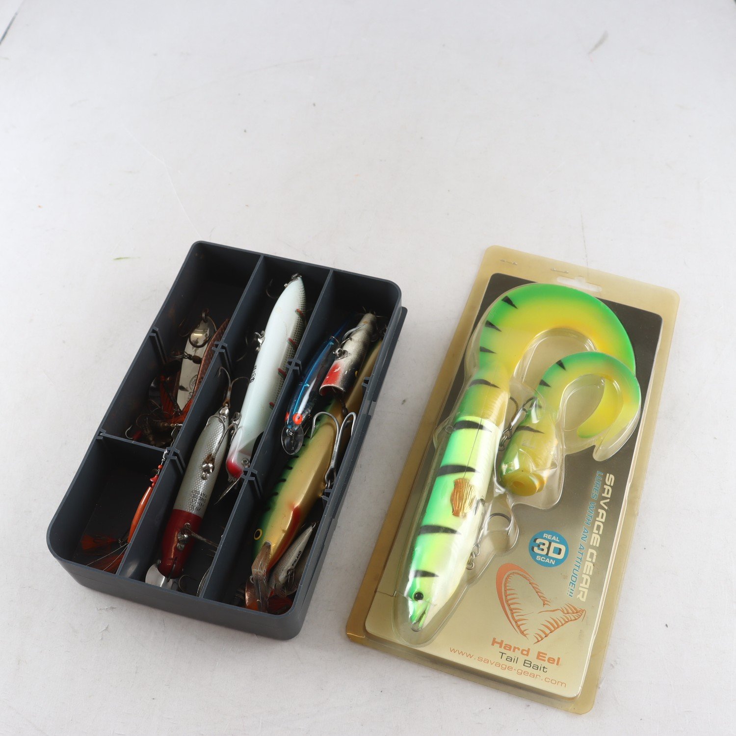 Fiskedrag, Märkesdrag, blandat.