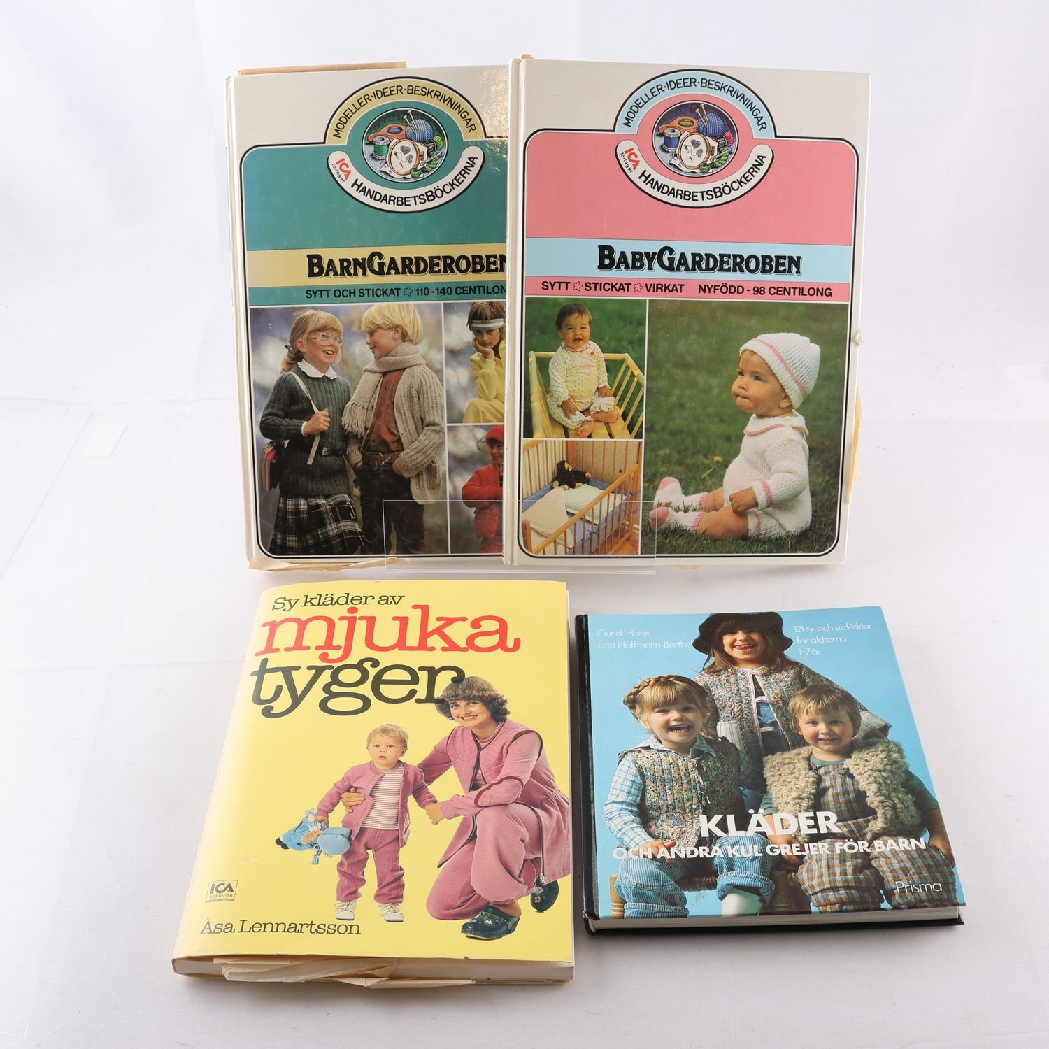 Bokpaket, sömnad, 4 volymer