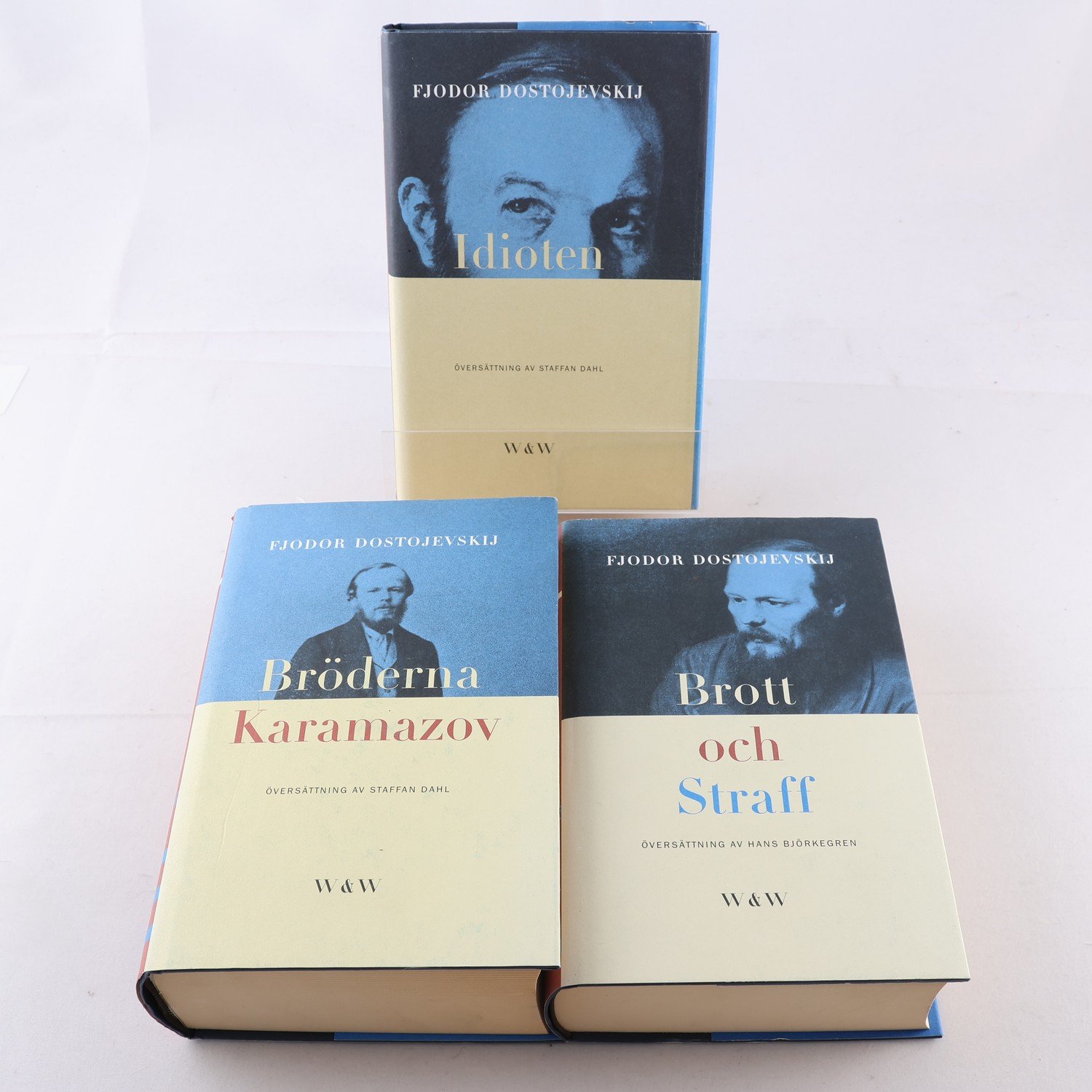 Bokpaket, Dostojevskij, 3 volymer