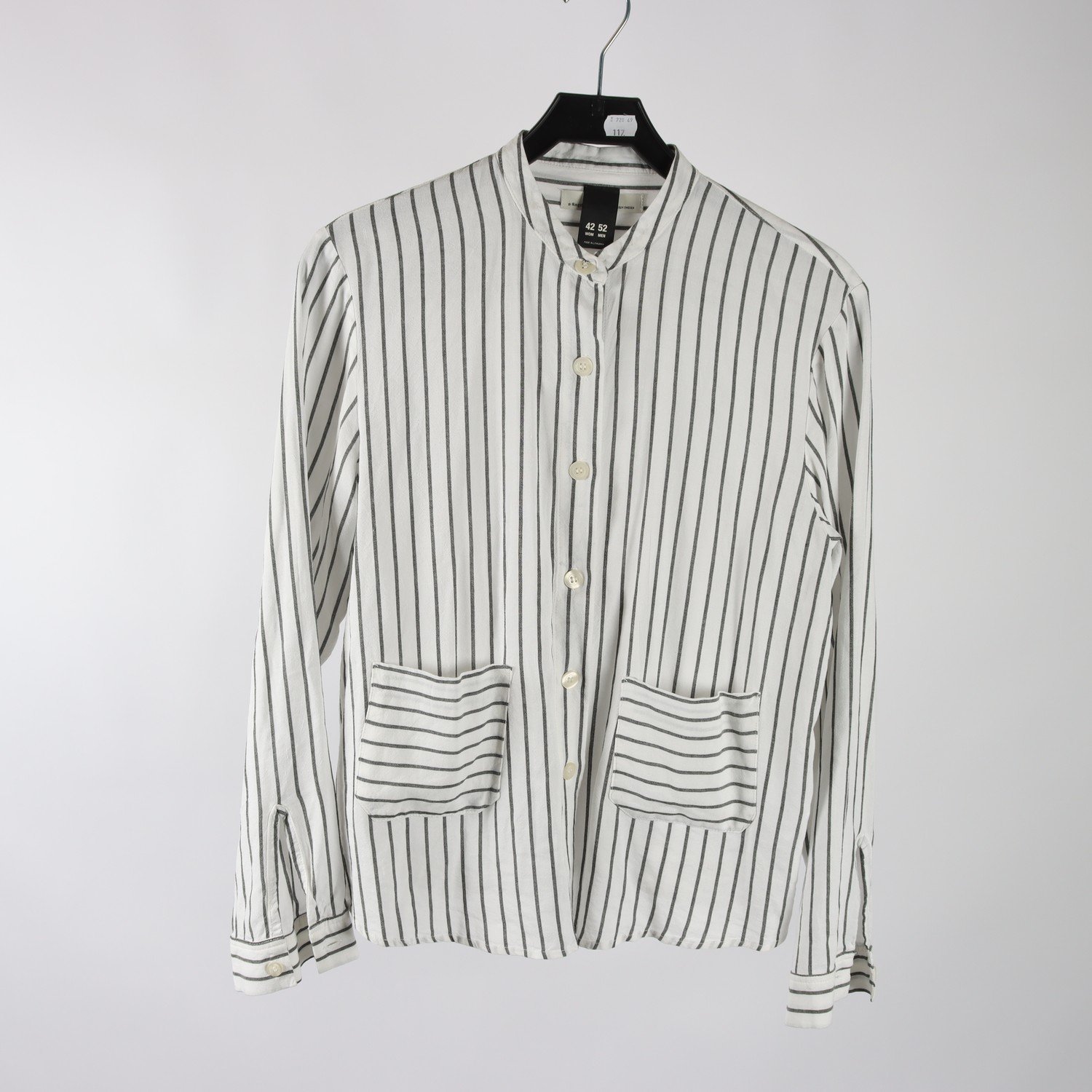 Blus, Hope, vit, randig, stl. wom 42, men 52