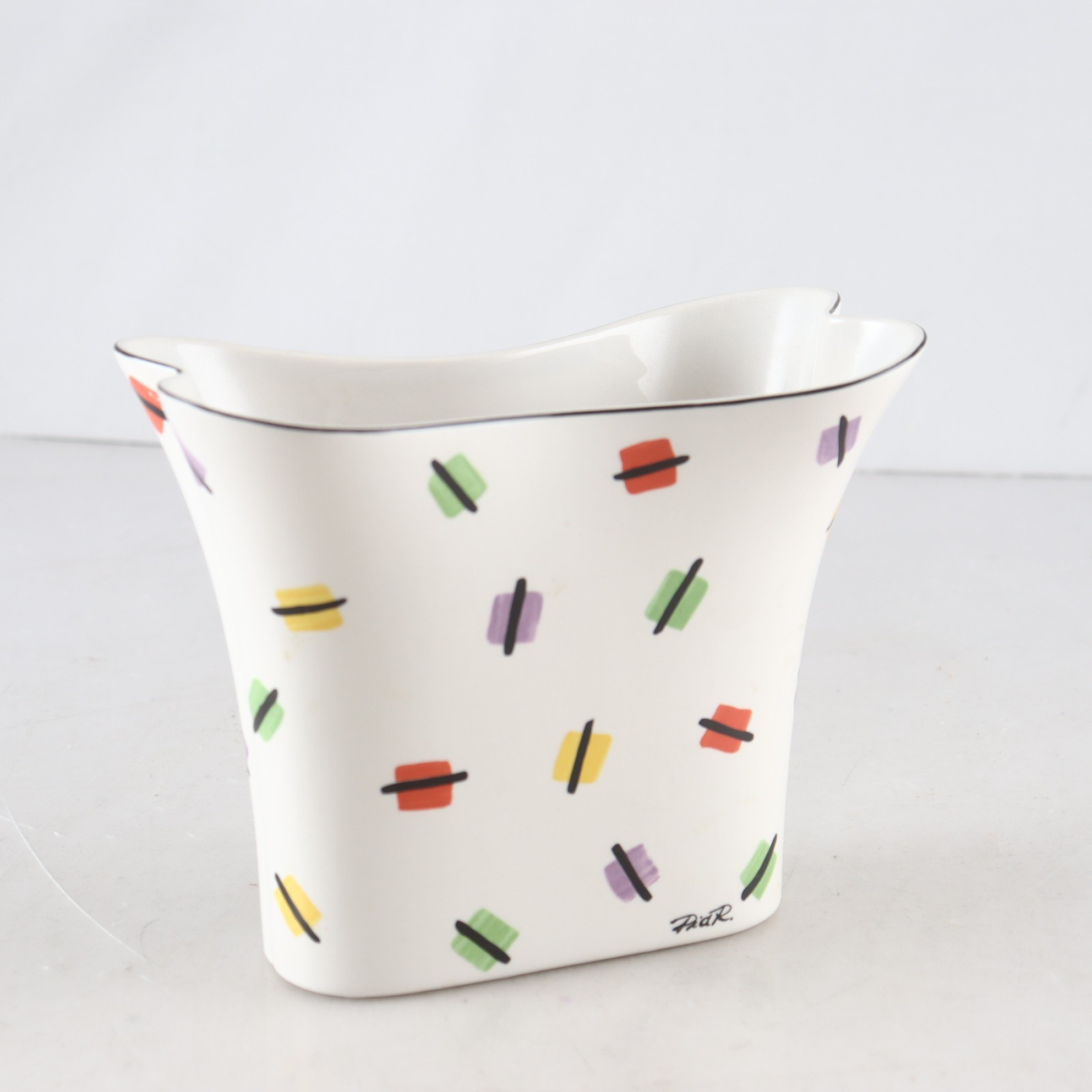 Vas, Konfetti, Pia Rönndahl, studiohanden, Gustavsberg