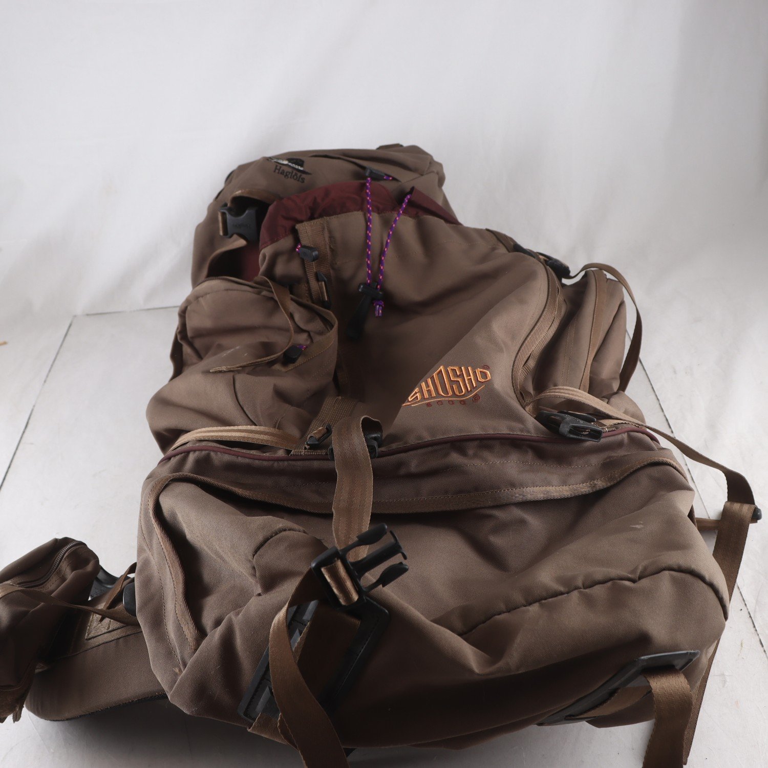 Ryggsäck, Haglöfs, shosho 6000. Endast avhämtning.