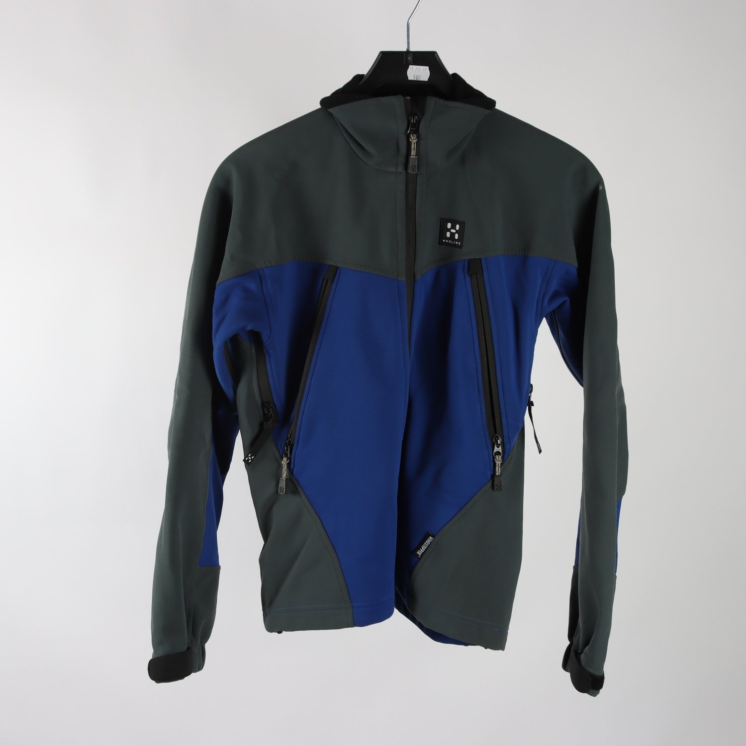 Jacka, Haglöfs, blå, grå, stl. XS