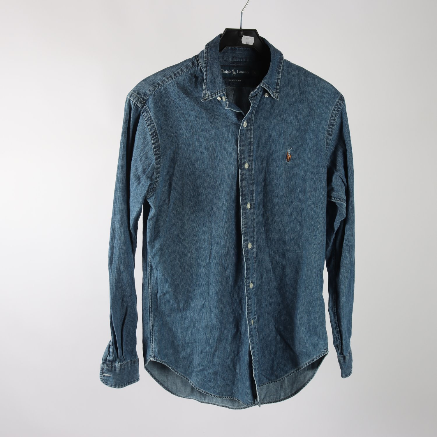 Jeansskjorta, Ralph Lauren, blå, stl. S