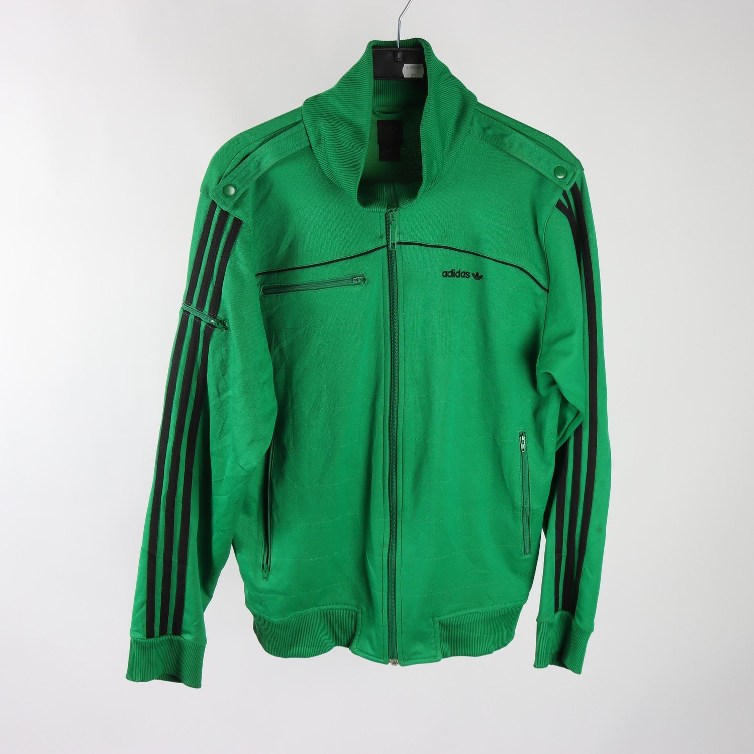 Sportjacka, Adidas, grön, stl. S