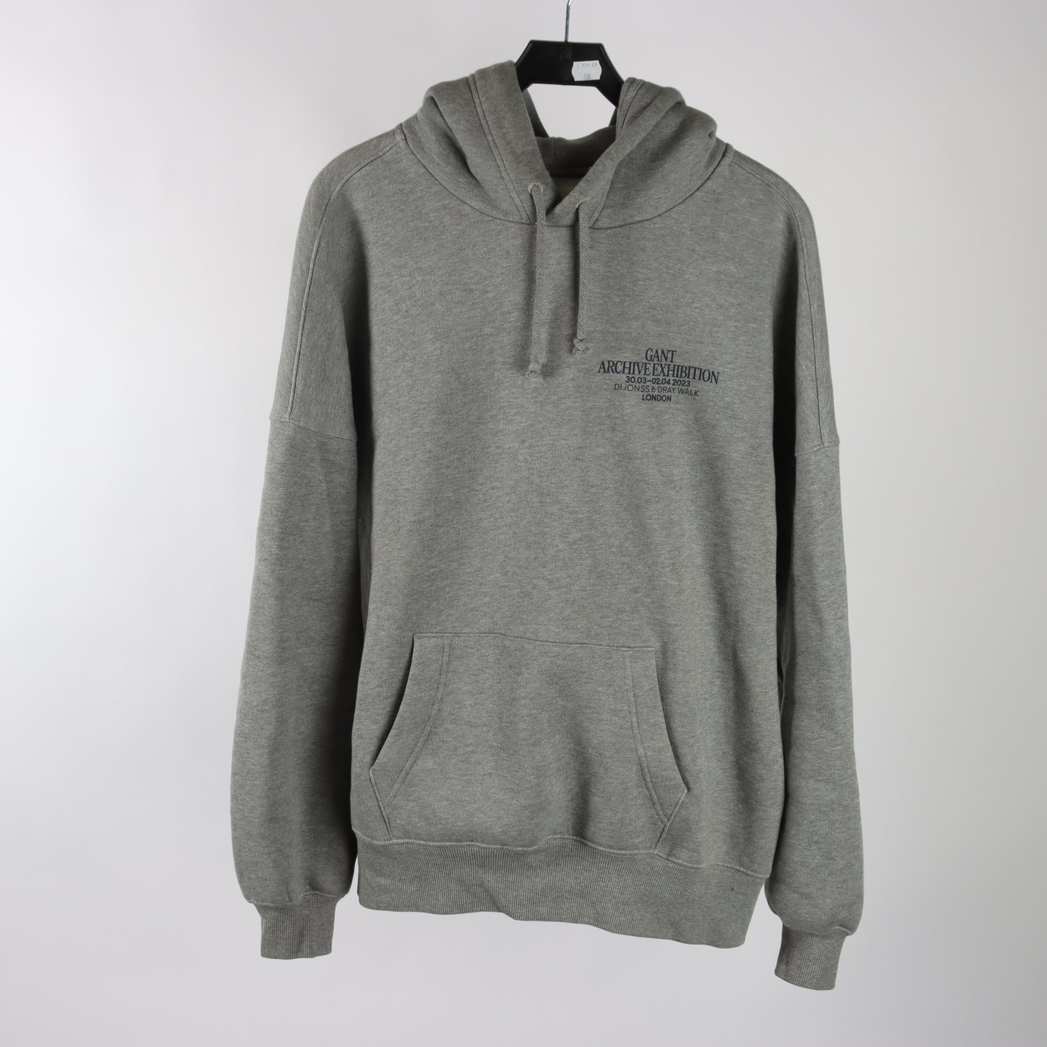 Hoodie, Gant, grå, stl. L