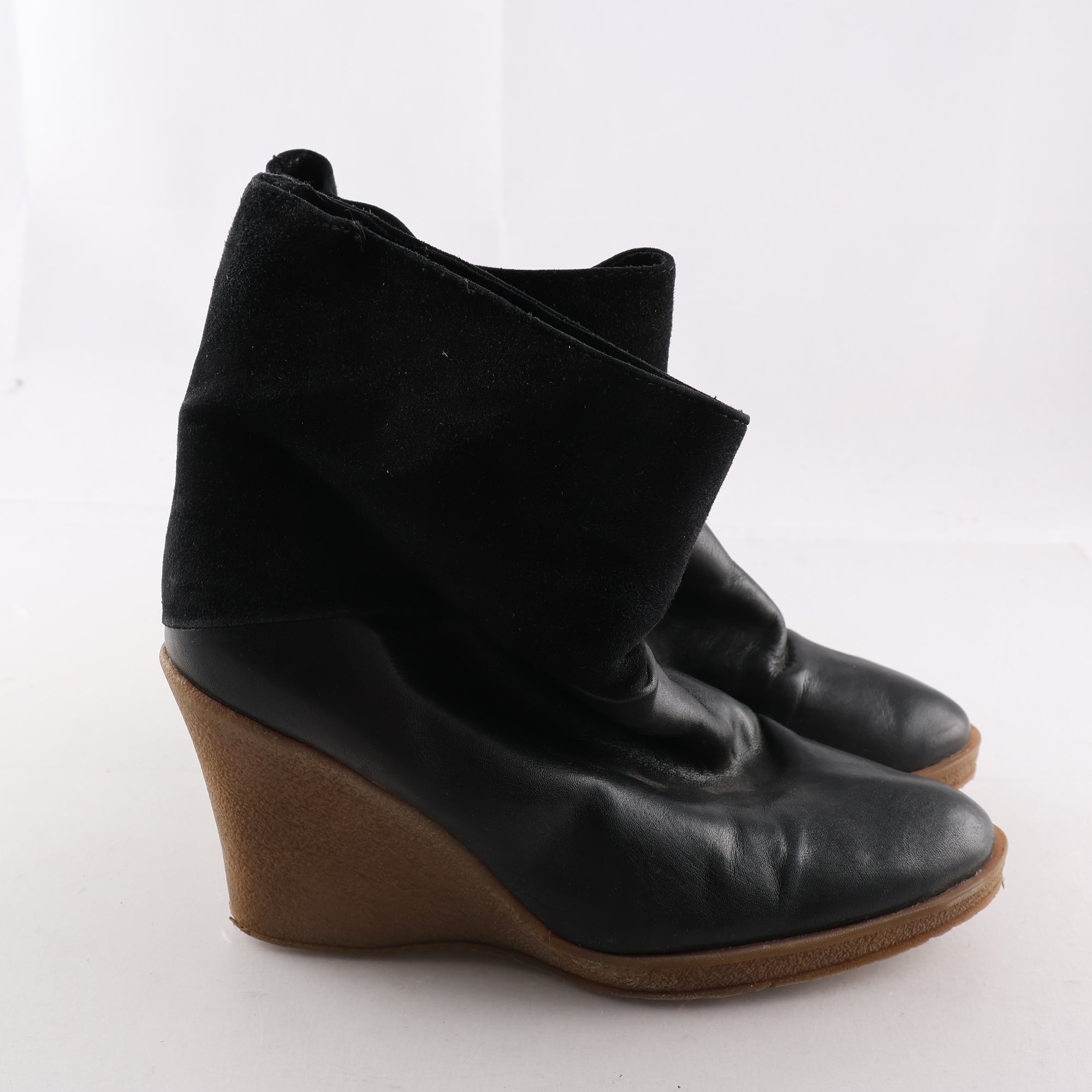 Stövletter, Whyred, läder, stl. 37