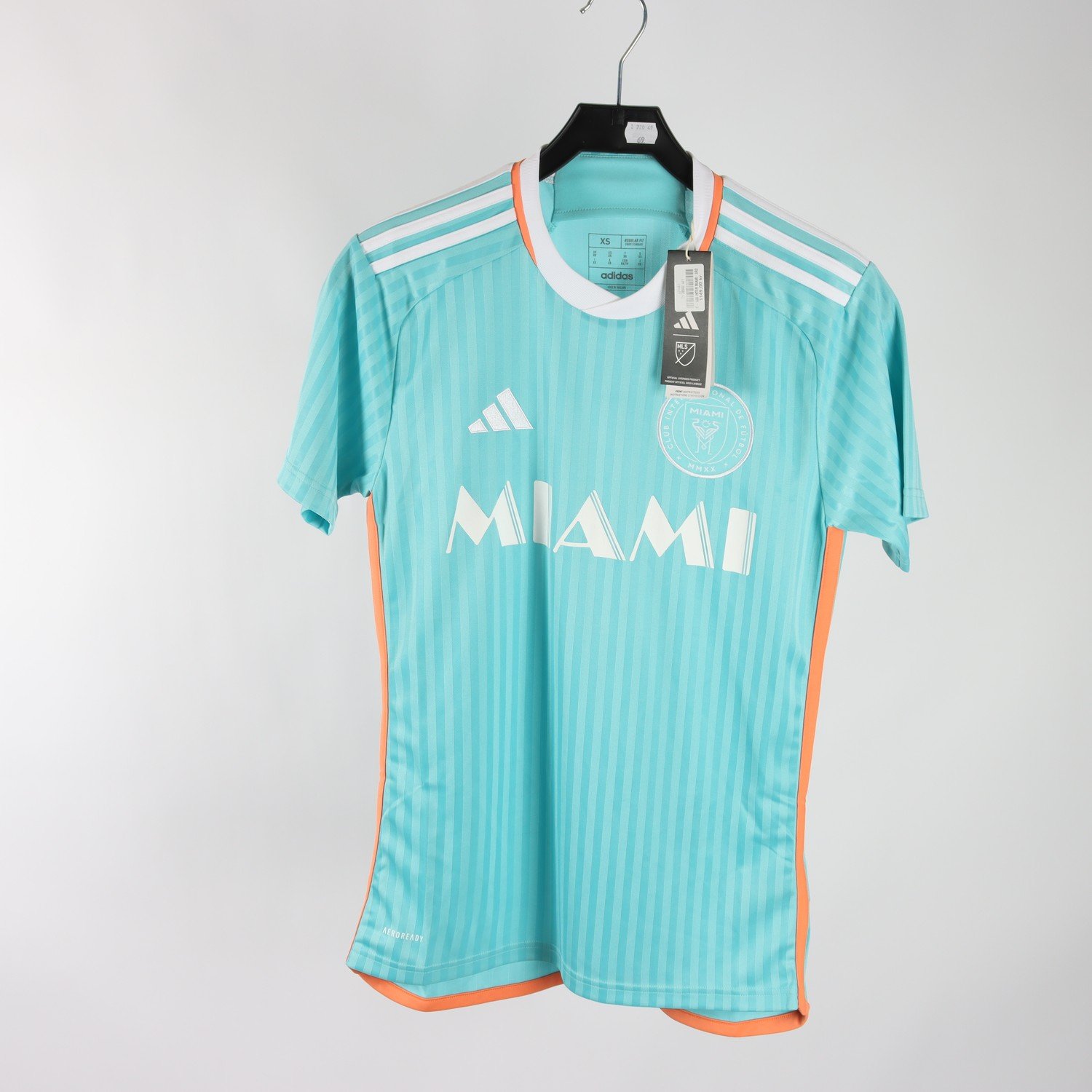 Sporttröja, Adidas, Inter Miami, blå, stl. XS