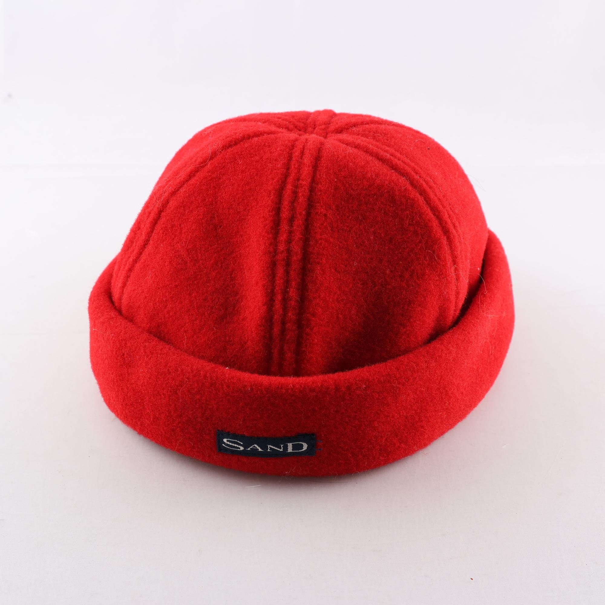 Mössa, Sand, ullblandning, stl. M