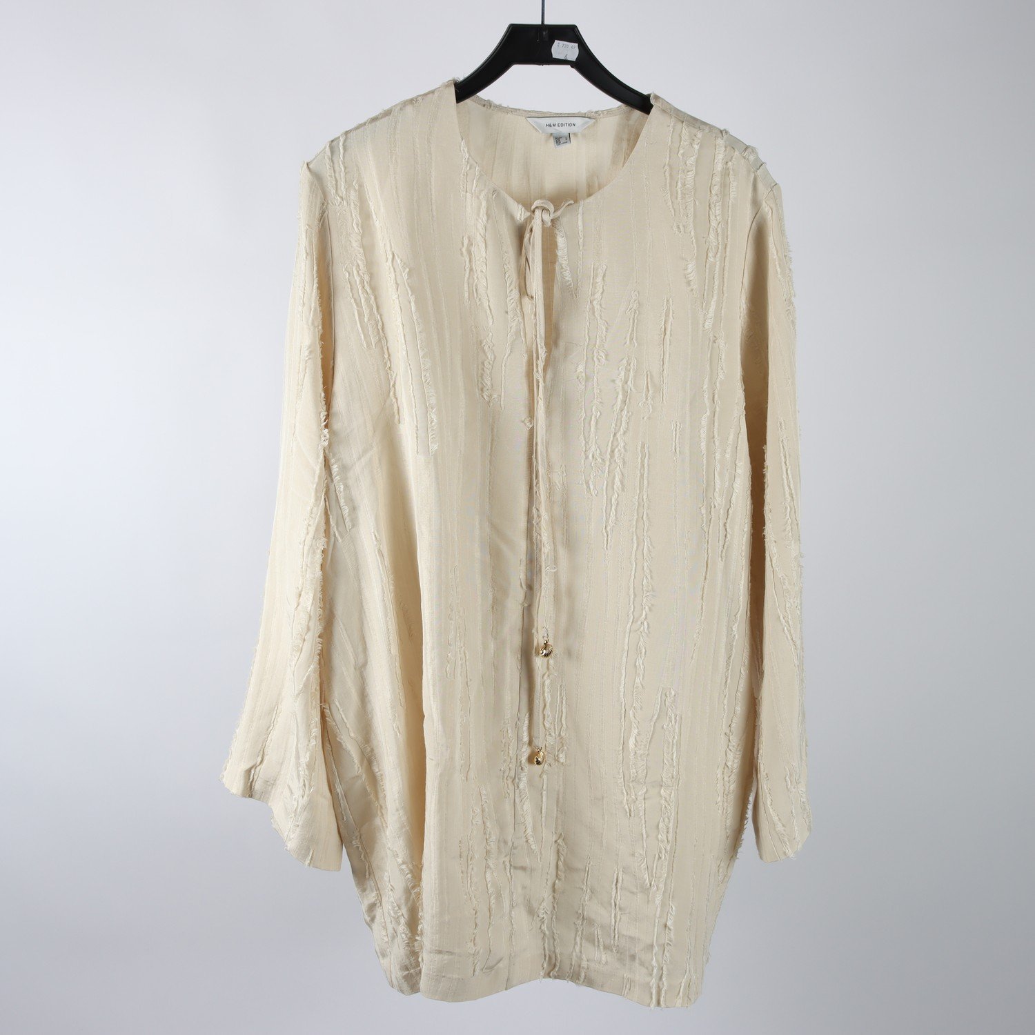 Tunika/klänning, H&M Edition, ljusbeige, stl. L