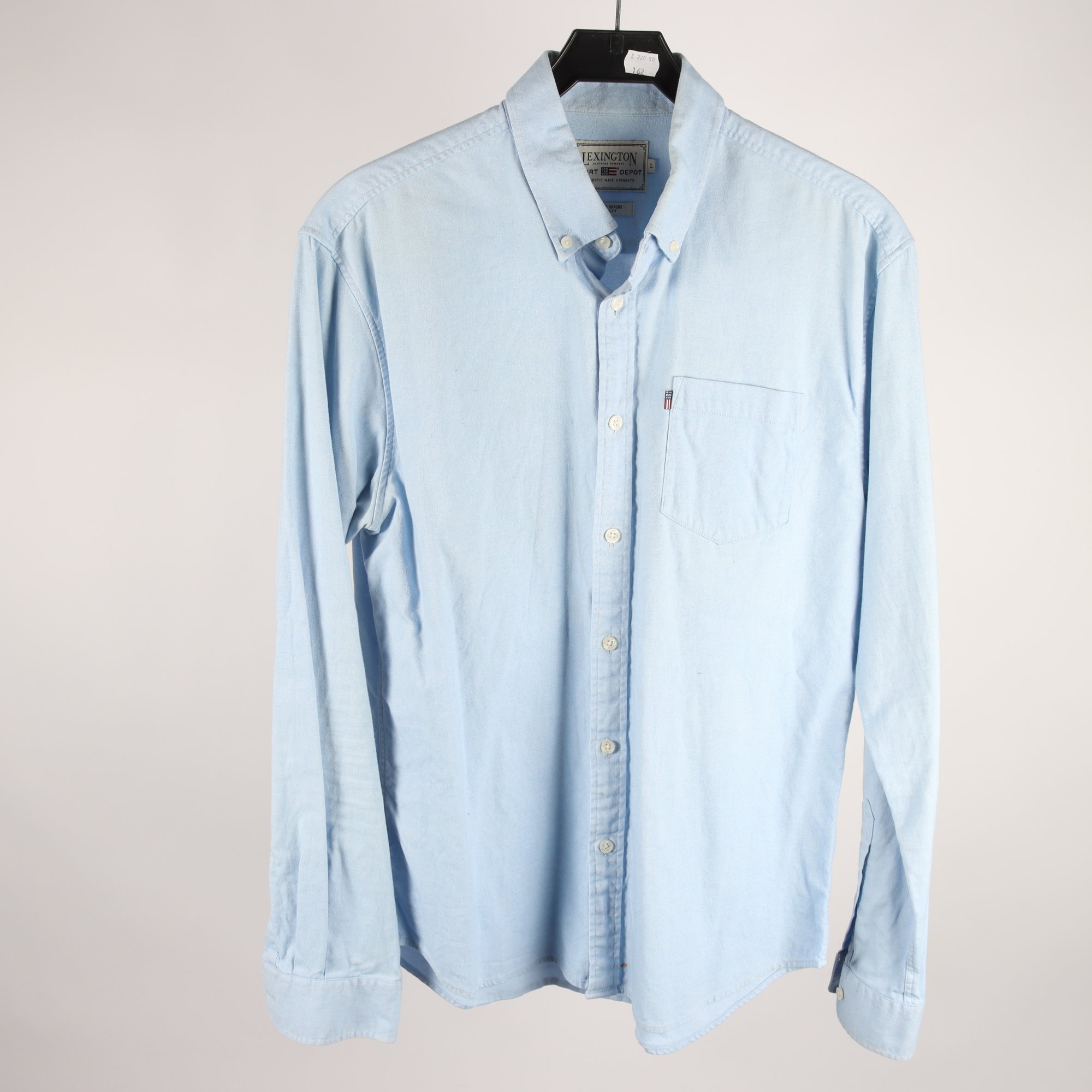 Skjorta, Lexington, blå, stl. L