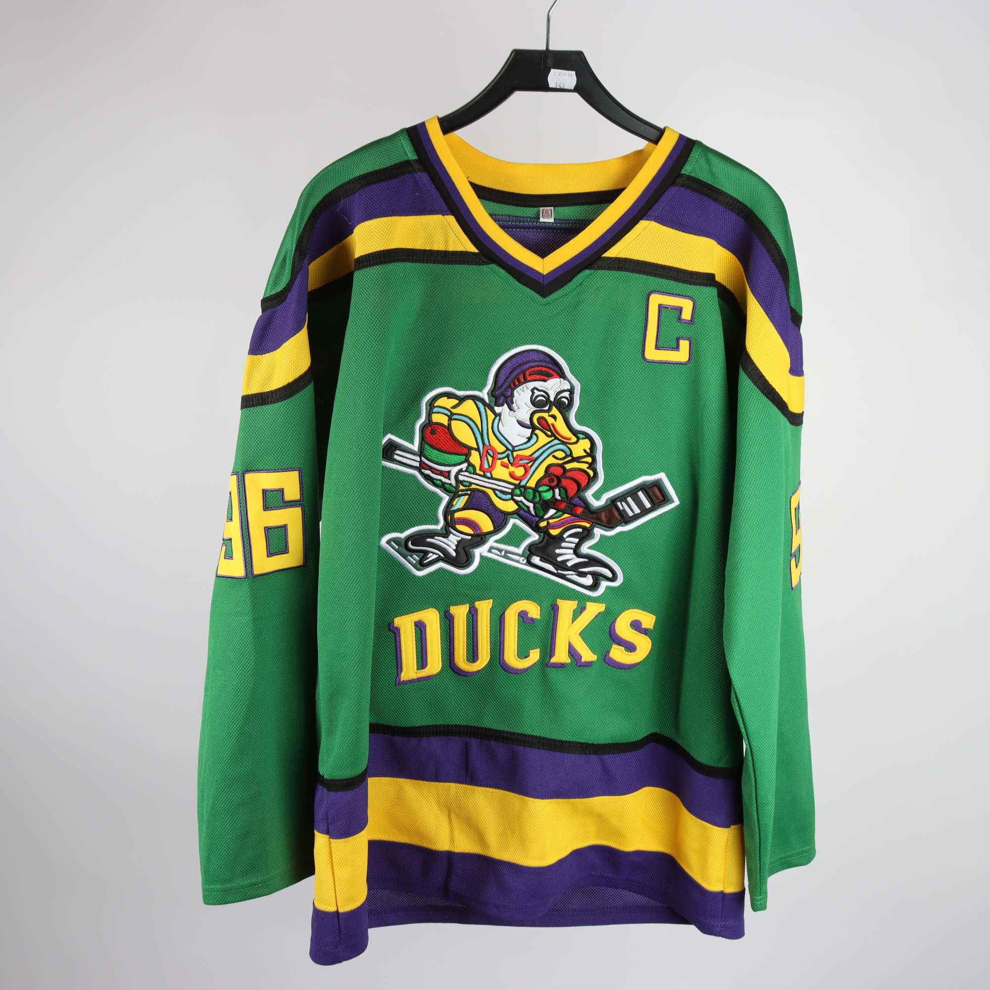 Hockeytröja, Ducks, ”Conway 96”, grön, stl. XL