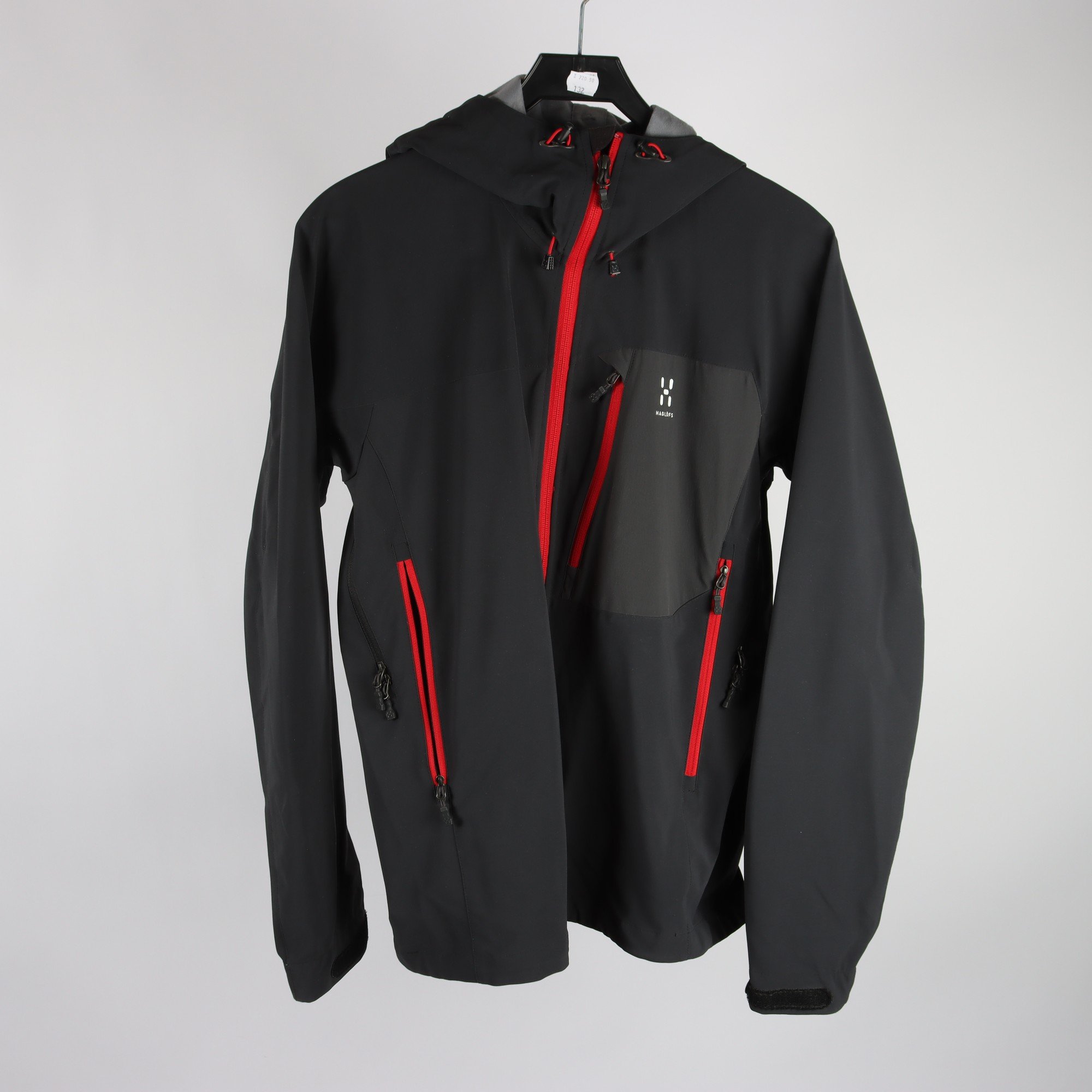 Jacka, Haglöfs, gråsvart, stl. M