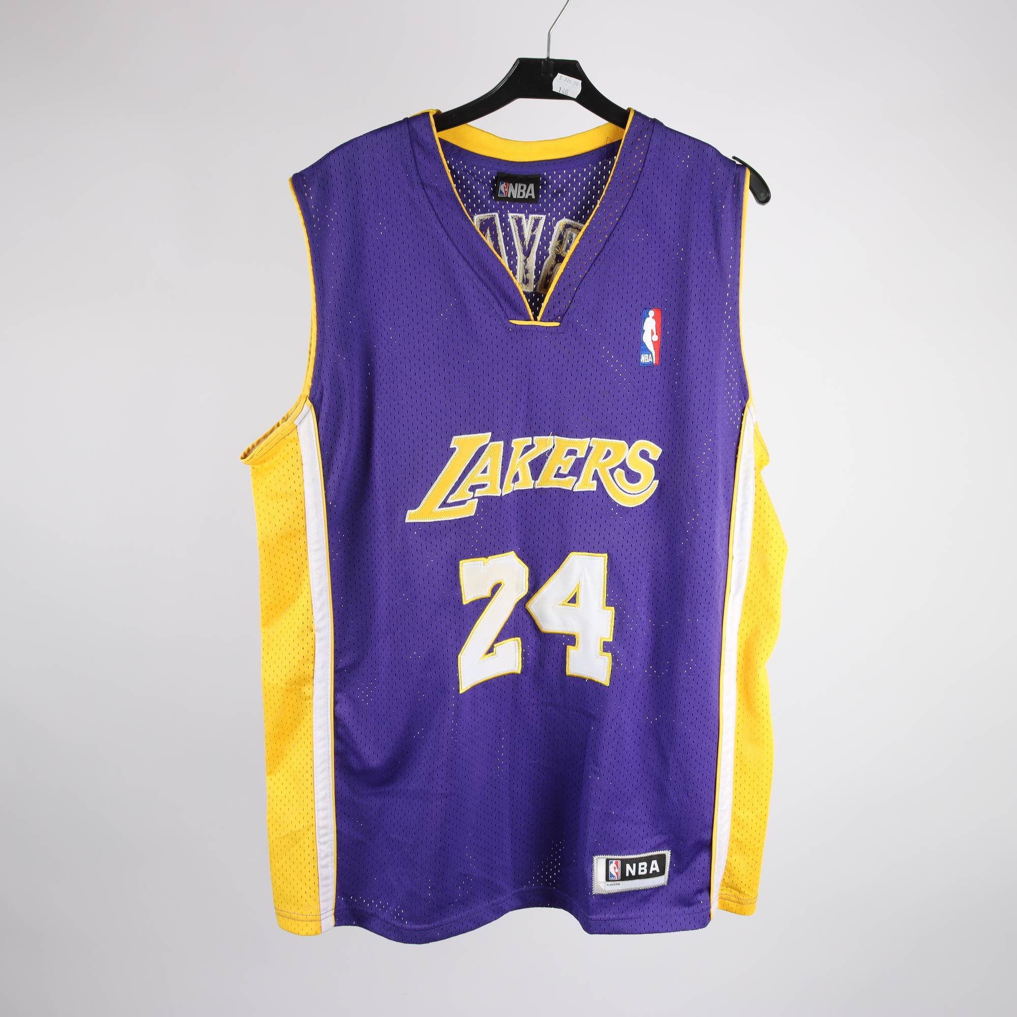 Basketlinne, Lakers, ”Bryant 24”, lila, gul, stl. 3XL