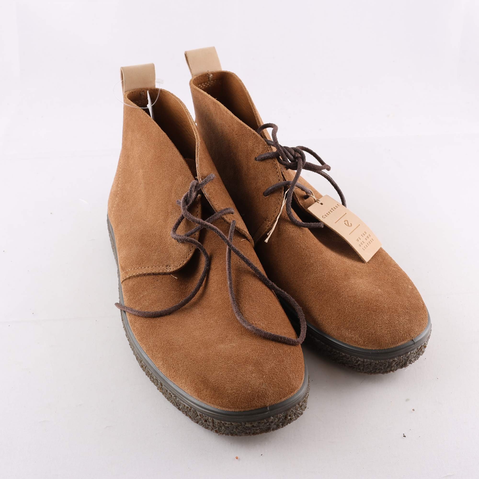 Sko, Ecco, läder, stl. 41