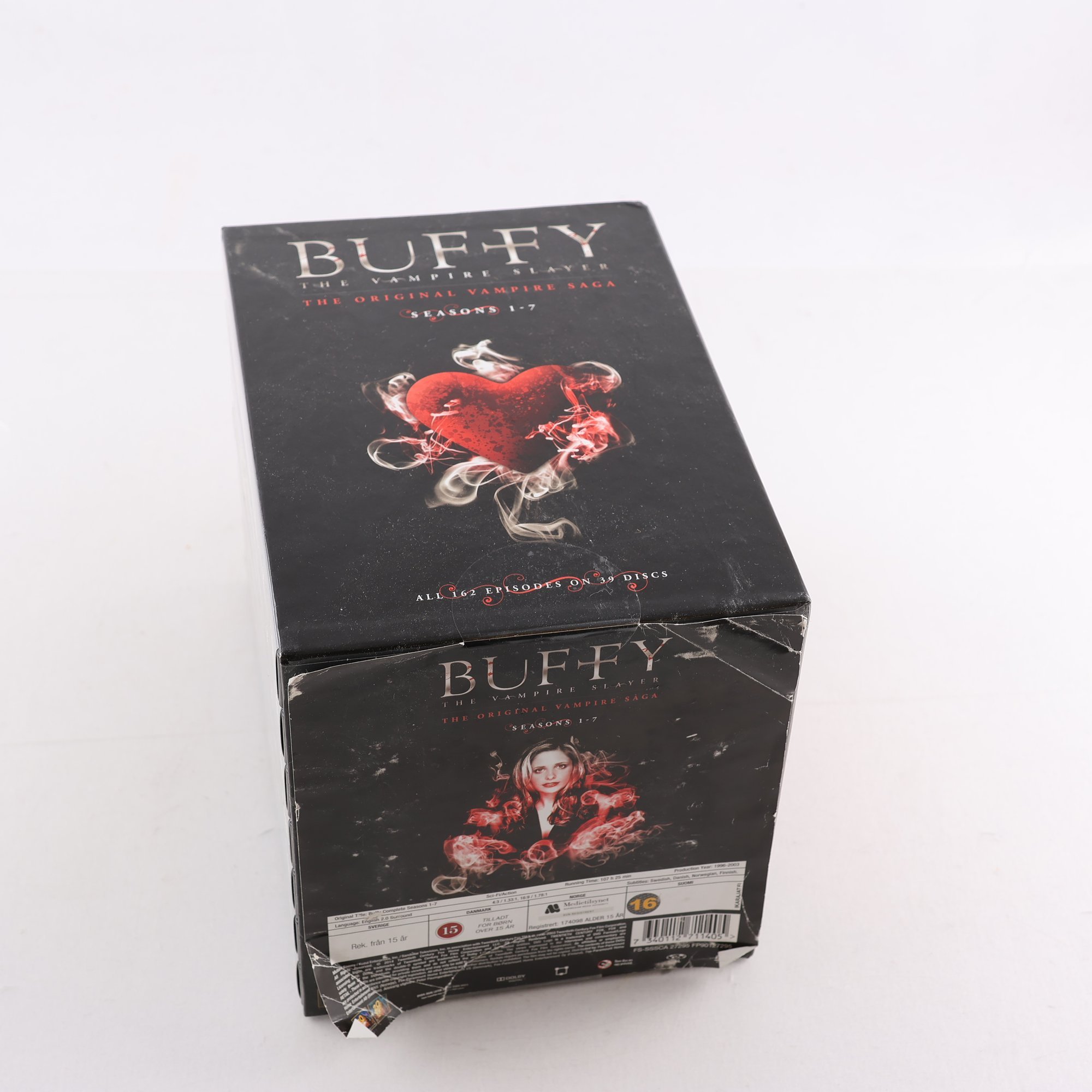 DVD Buffy the vampire slayer, Box med säsong1-7