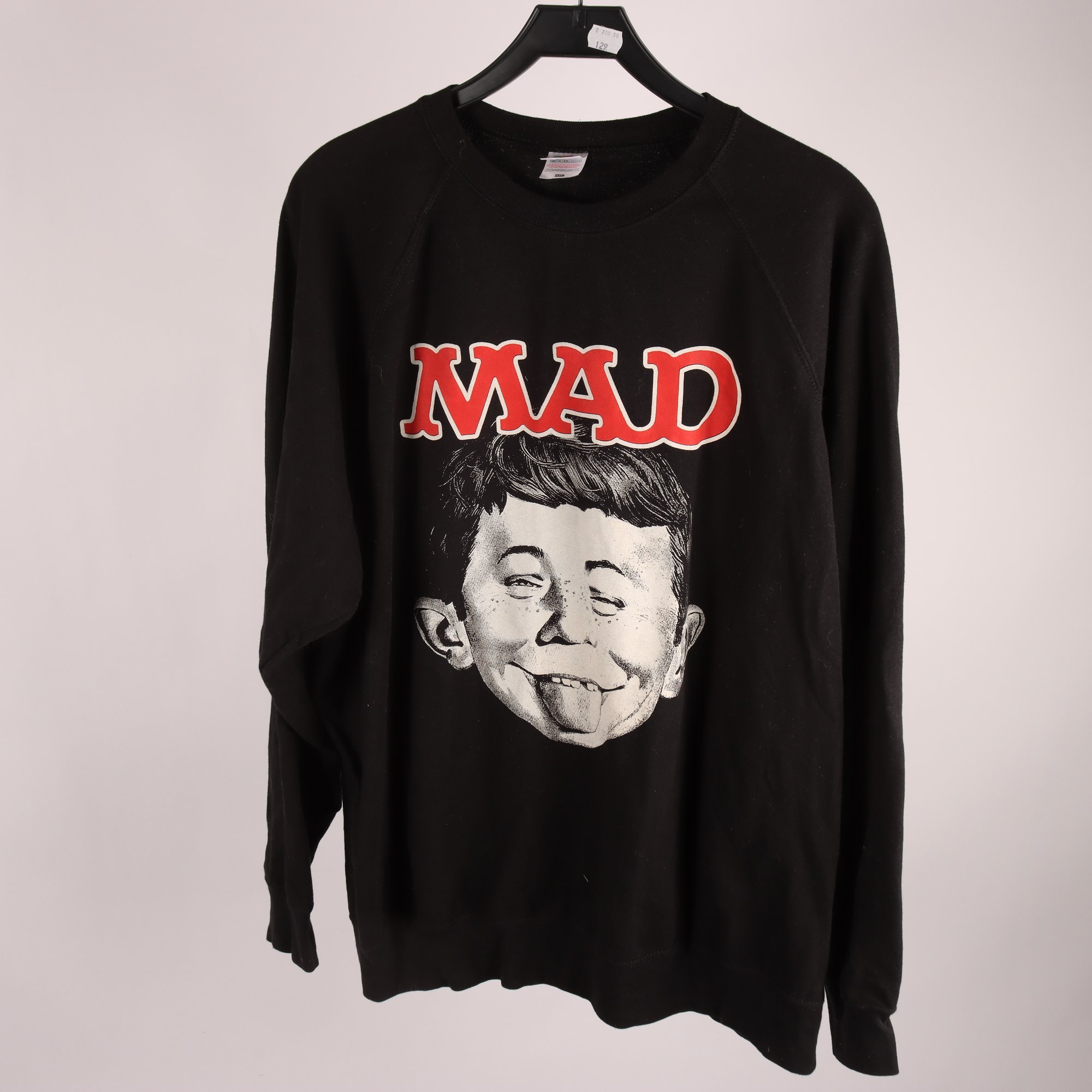 Sweatshirt, MAD, svart, stl. XXL