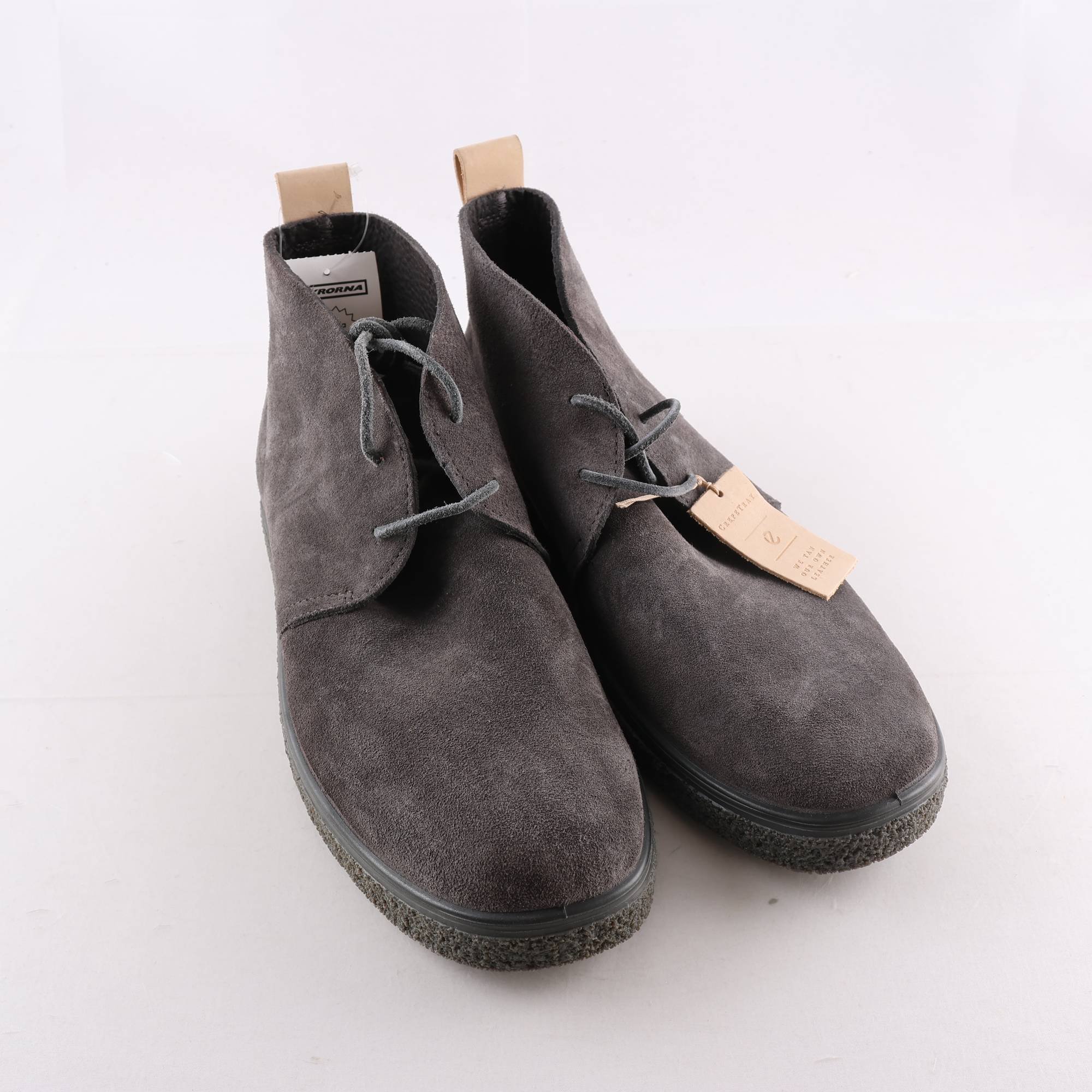 Sko, Ecco, läder, stl. 42