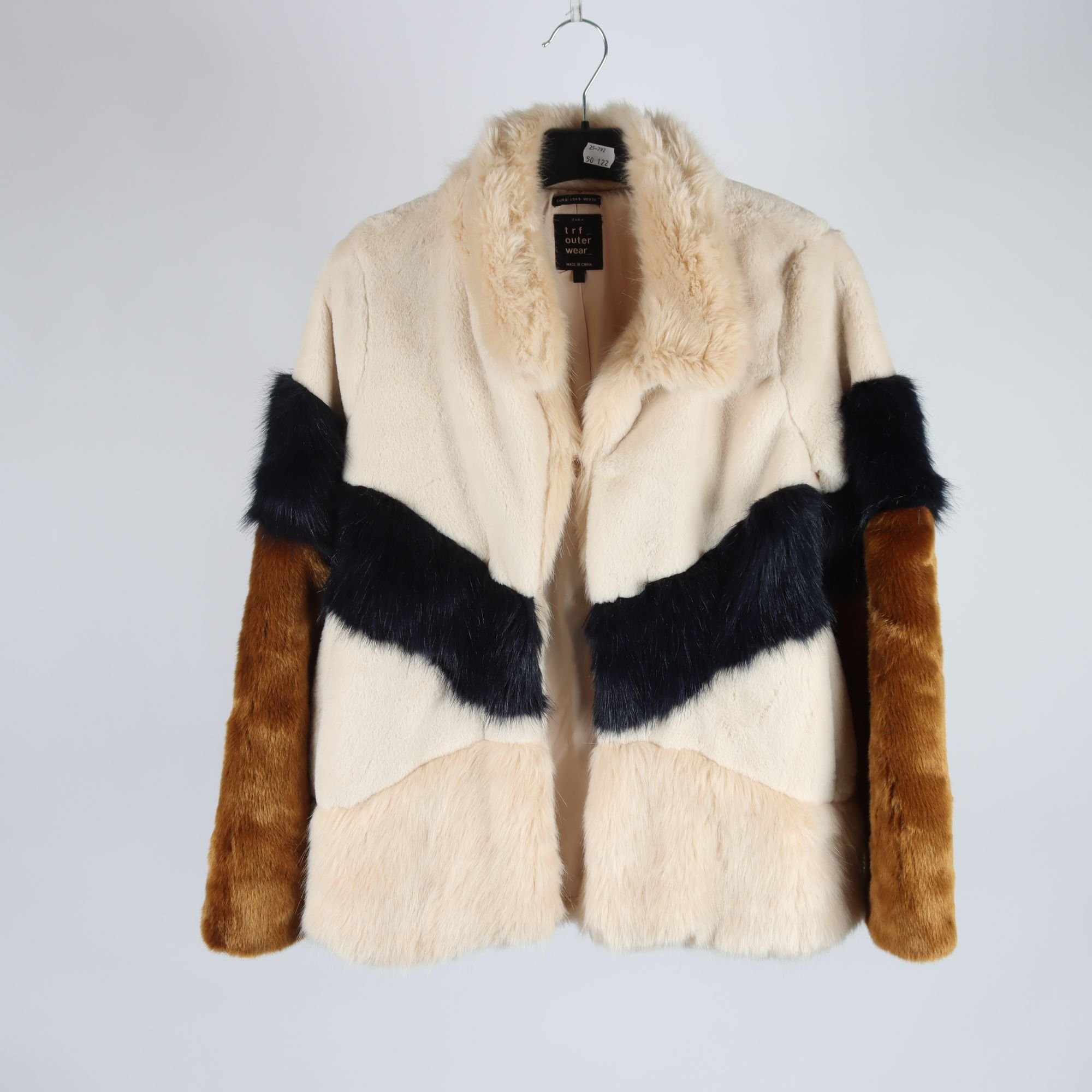 Jacka i pälsimitation, Zara, stl. S