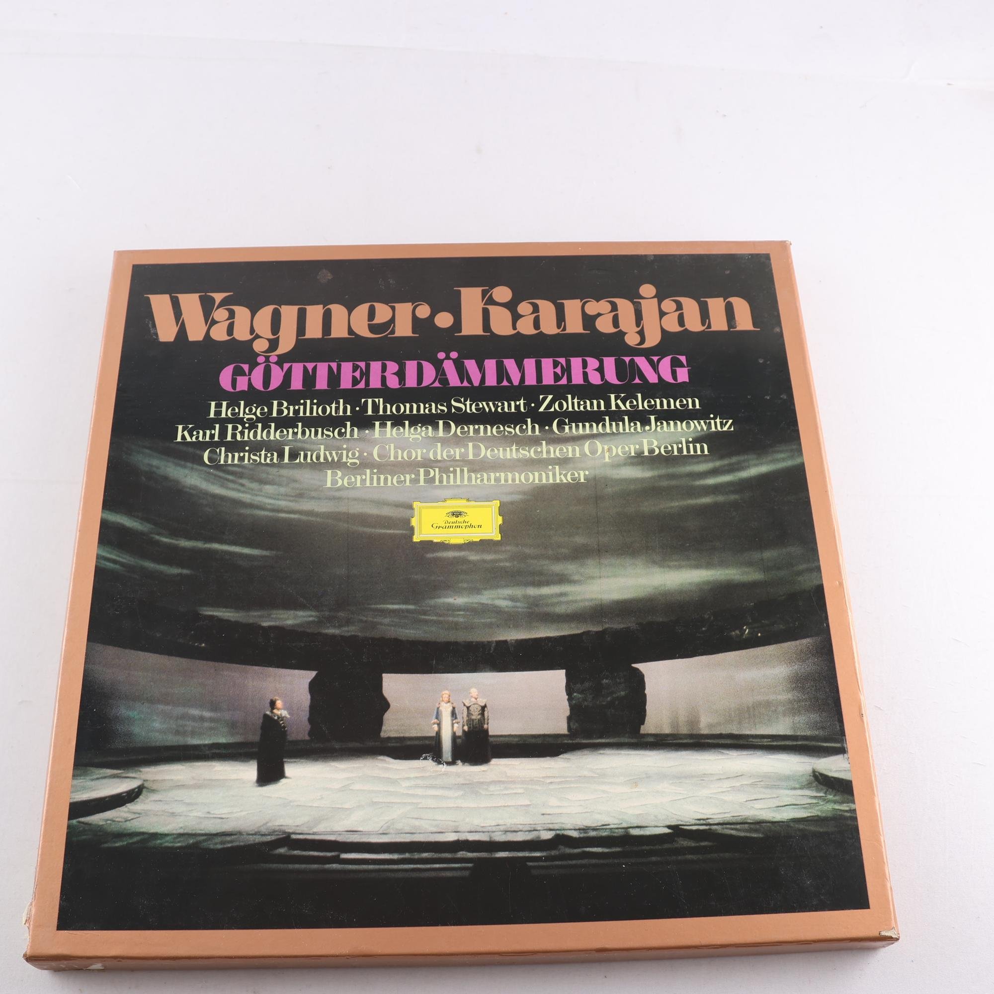 LP Wagner, Berliner Philharmoniker, Herbert Von Karajan, Götterdämmerung