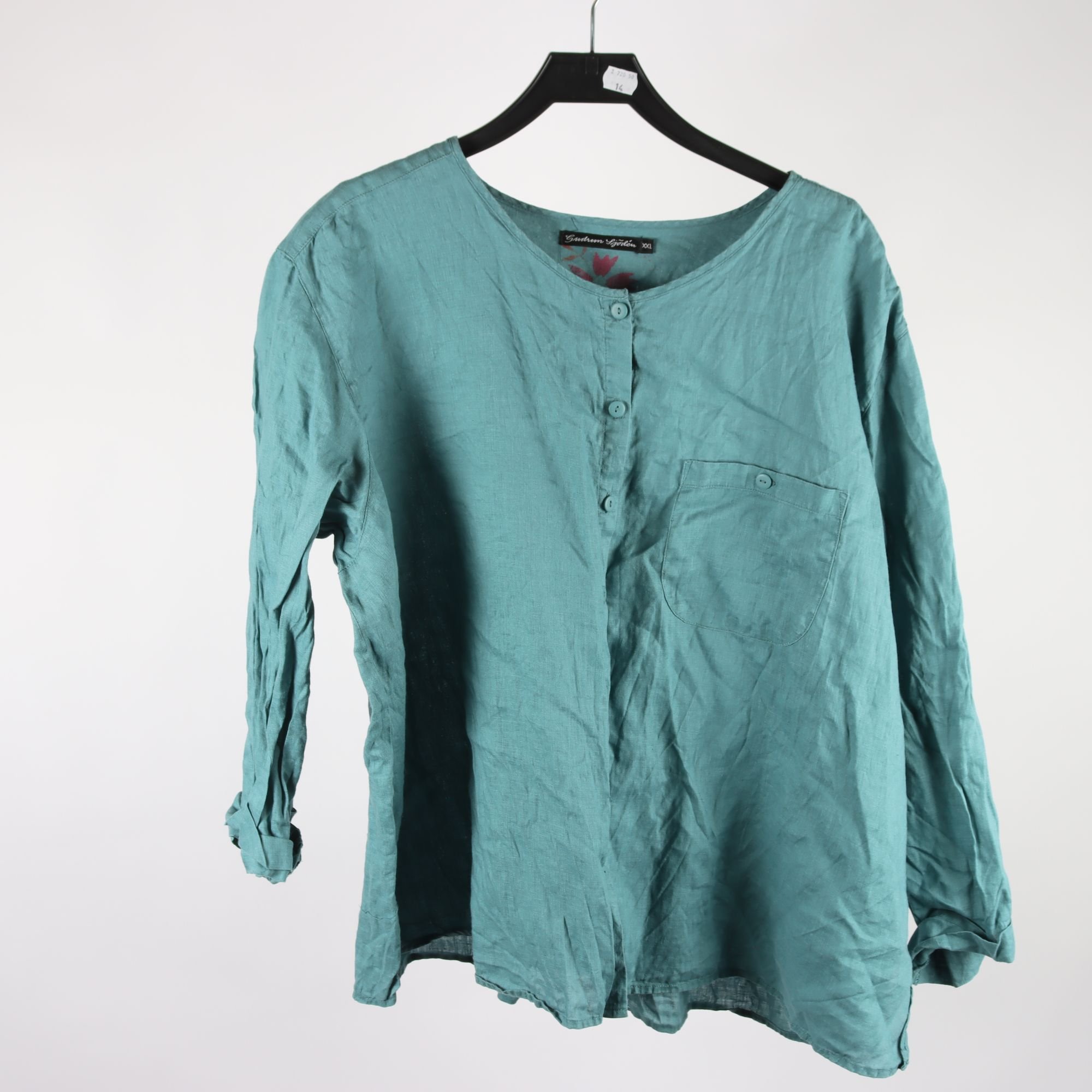 Blus, Gudrun Sjödèn, blå, stl. XXL