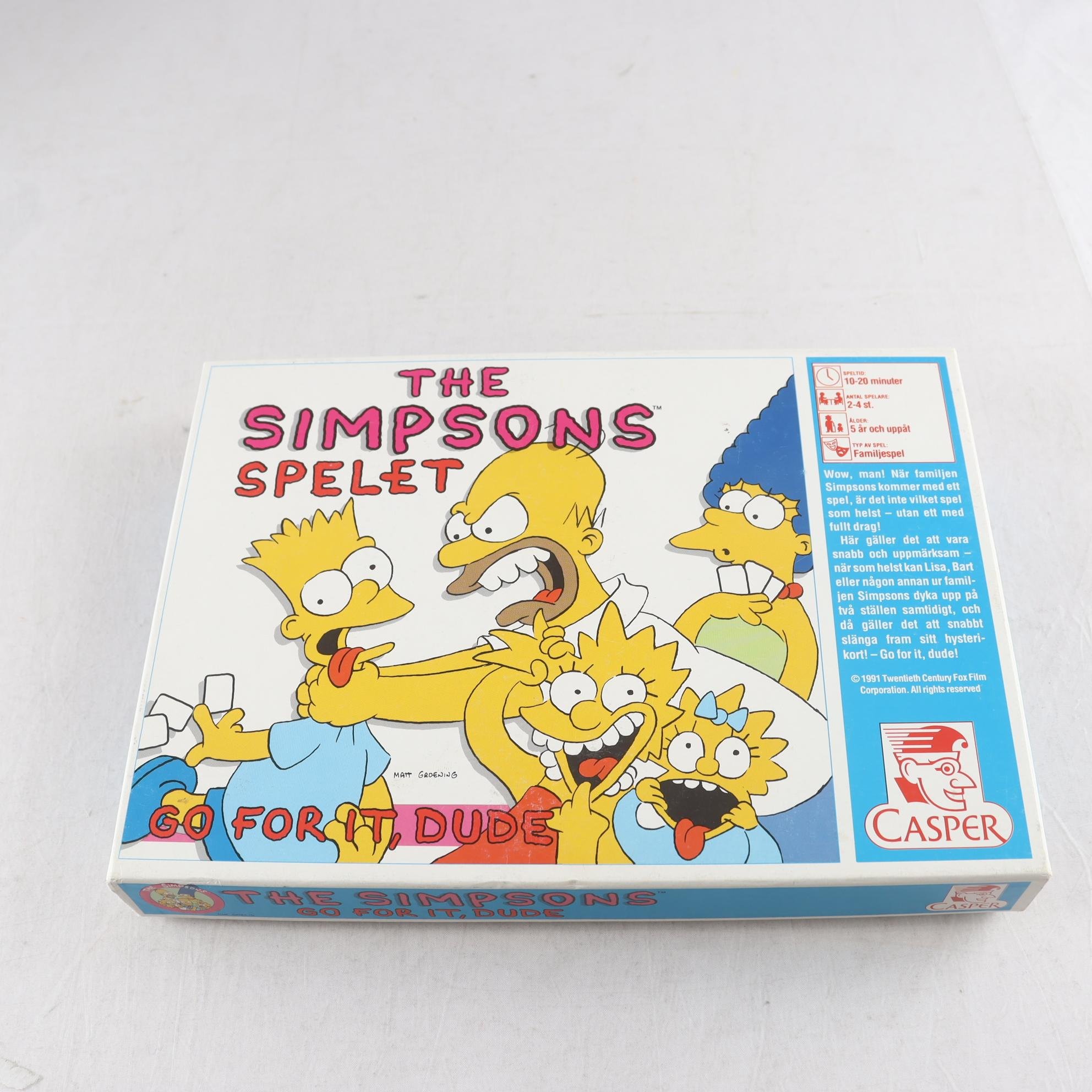 Spel, The simpsons spelet, Casper