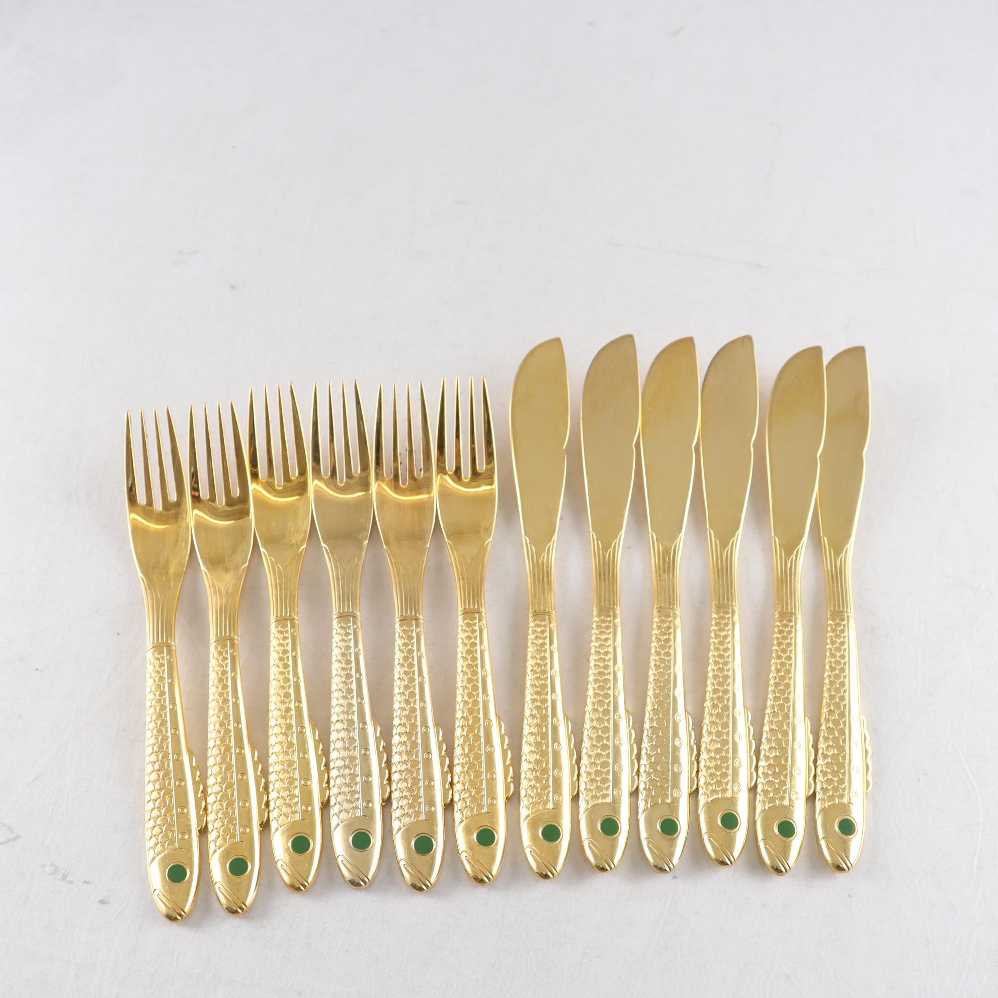 Fiskbestick, Yamazaki, ’nobel’ Gunnar Cyrén, 12 delar.