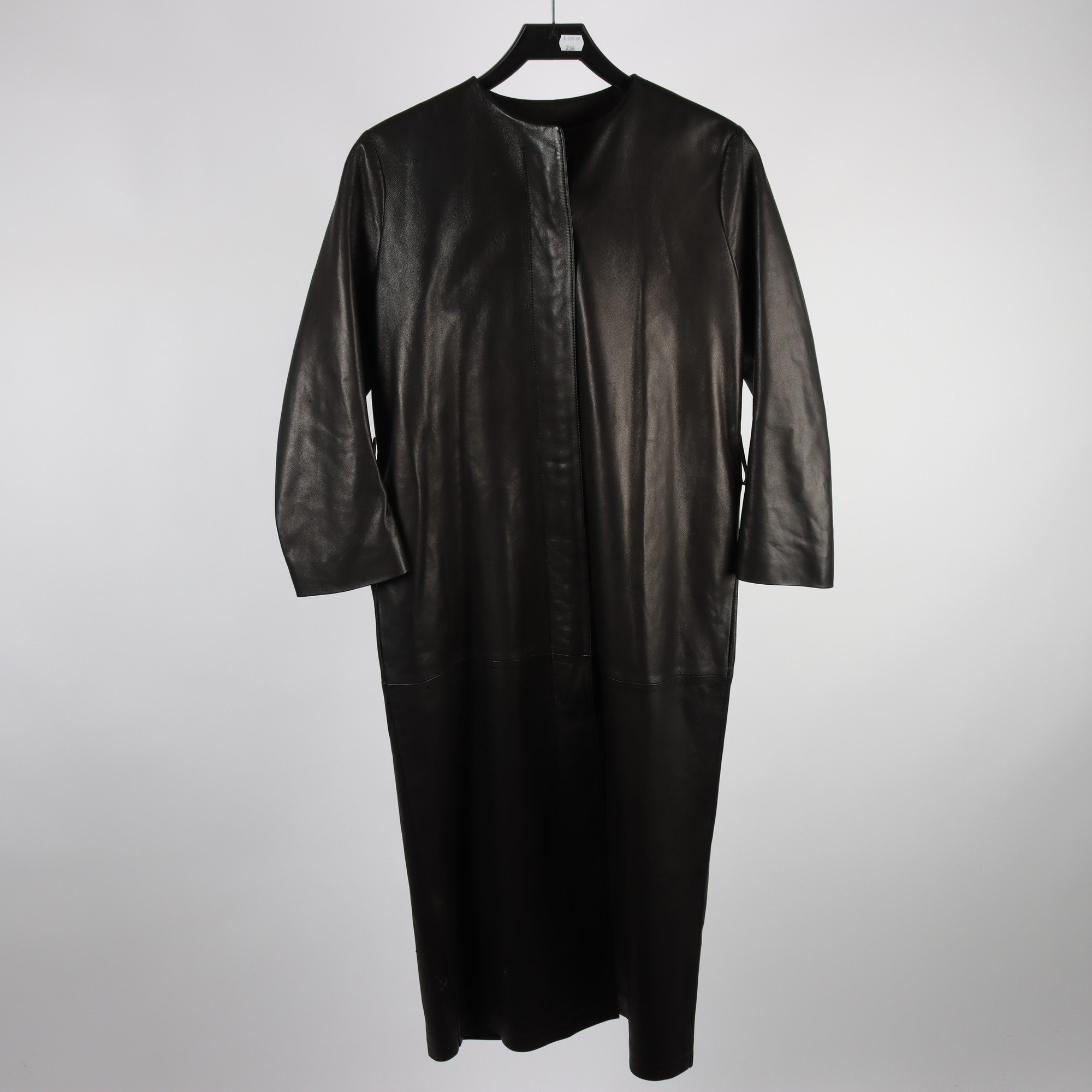 Skinnkappa, Arket, svart, stl. 34