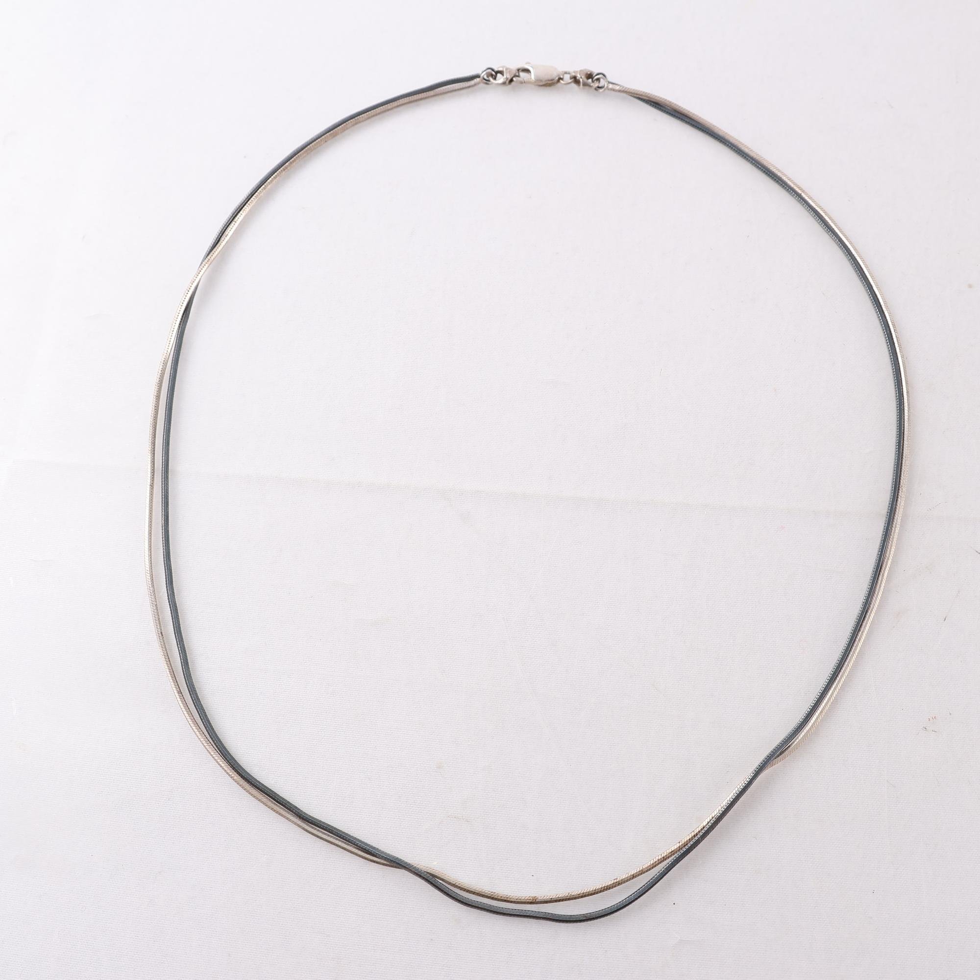 Halsband, Silver, Vikt: 14.5g