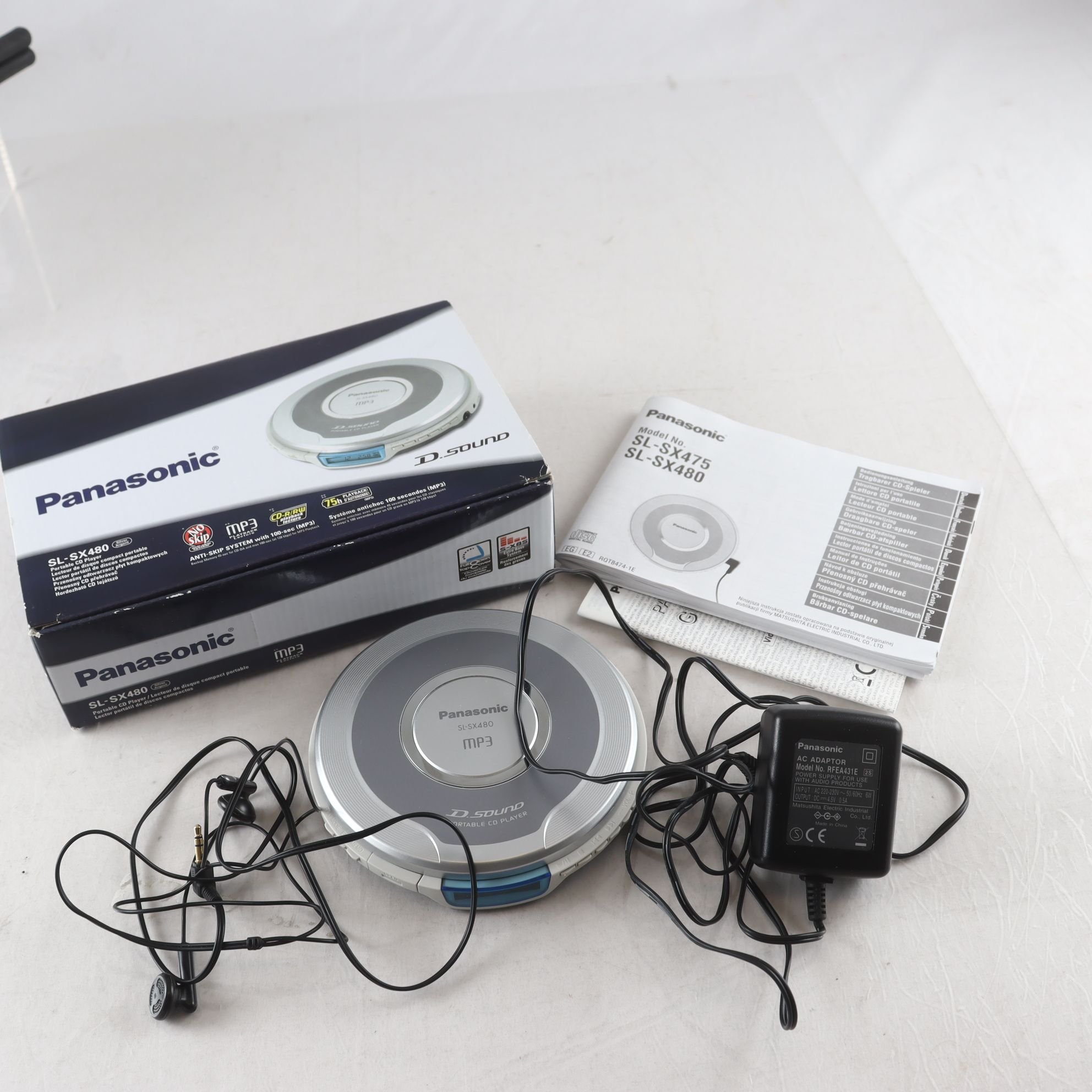 Cd-spelare, Panasonic, d.sound