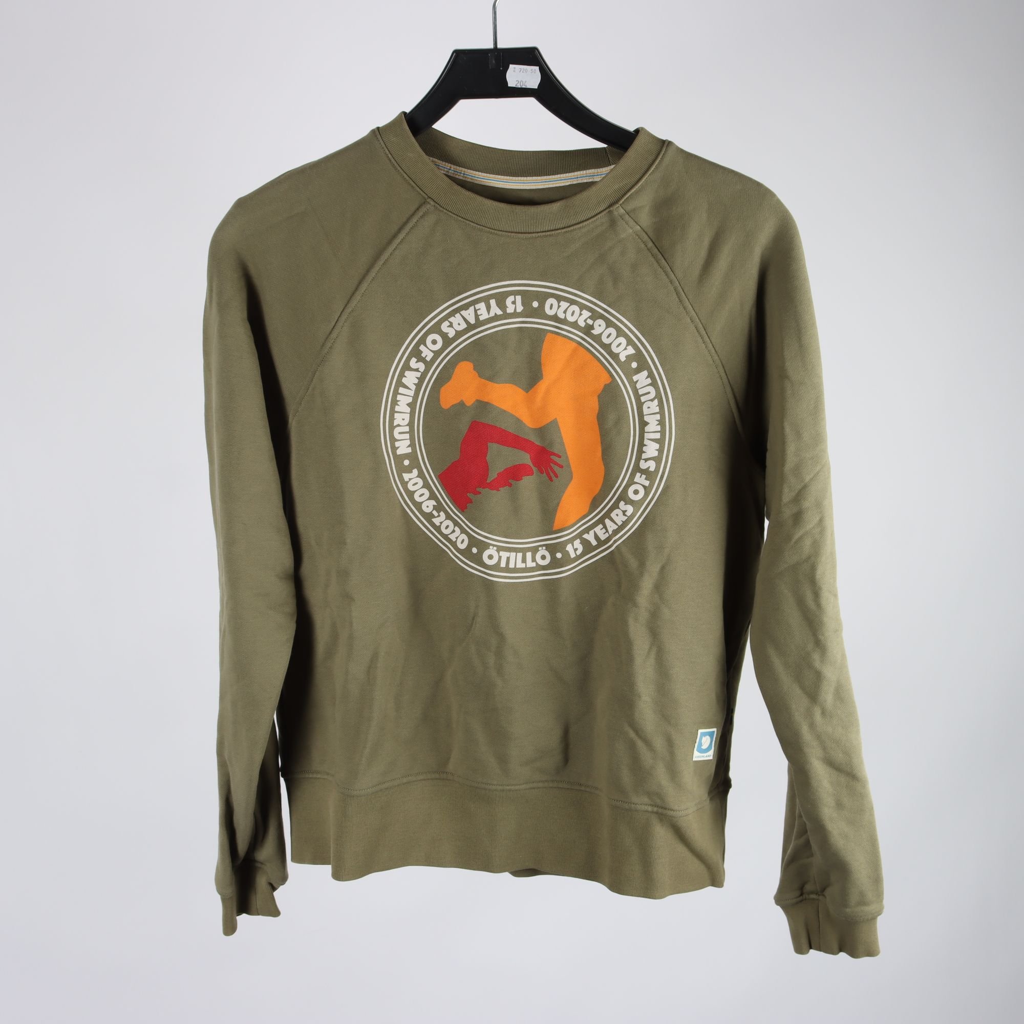 Sweatshirt, Fjällräven, grön, stl. M