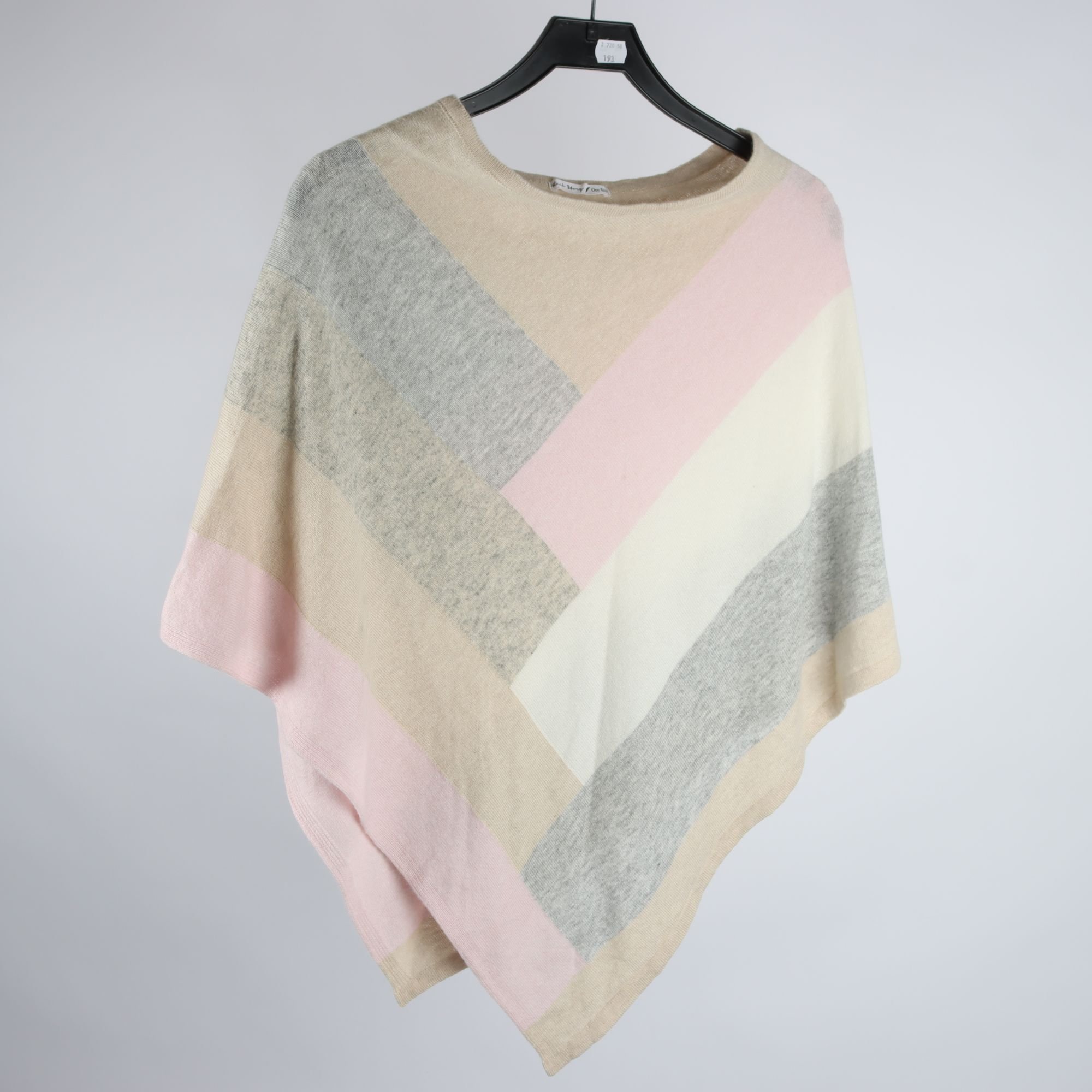 Poncho, Black Story, flerfärgad, stl. One size