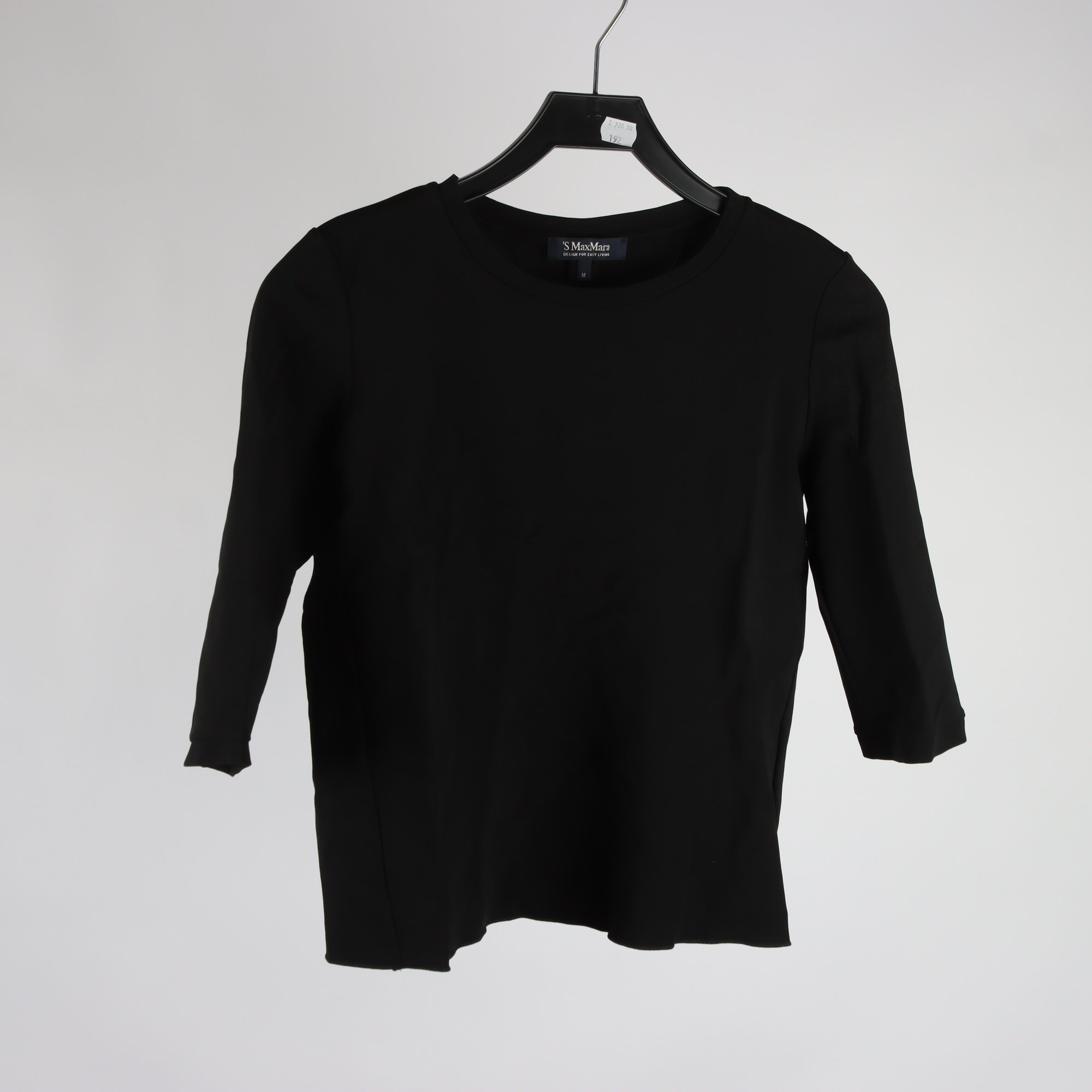 Tröja, MaxMara, svart, stl. M