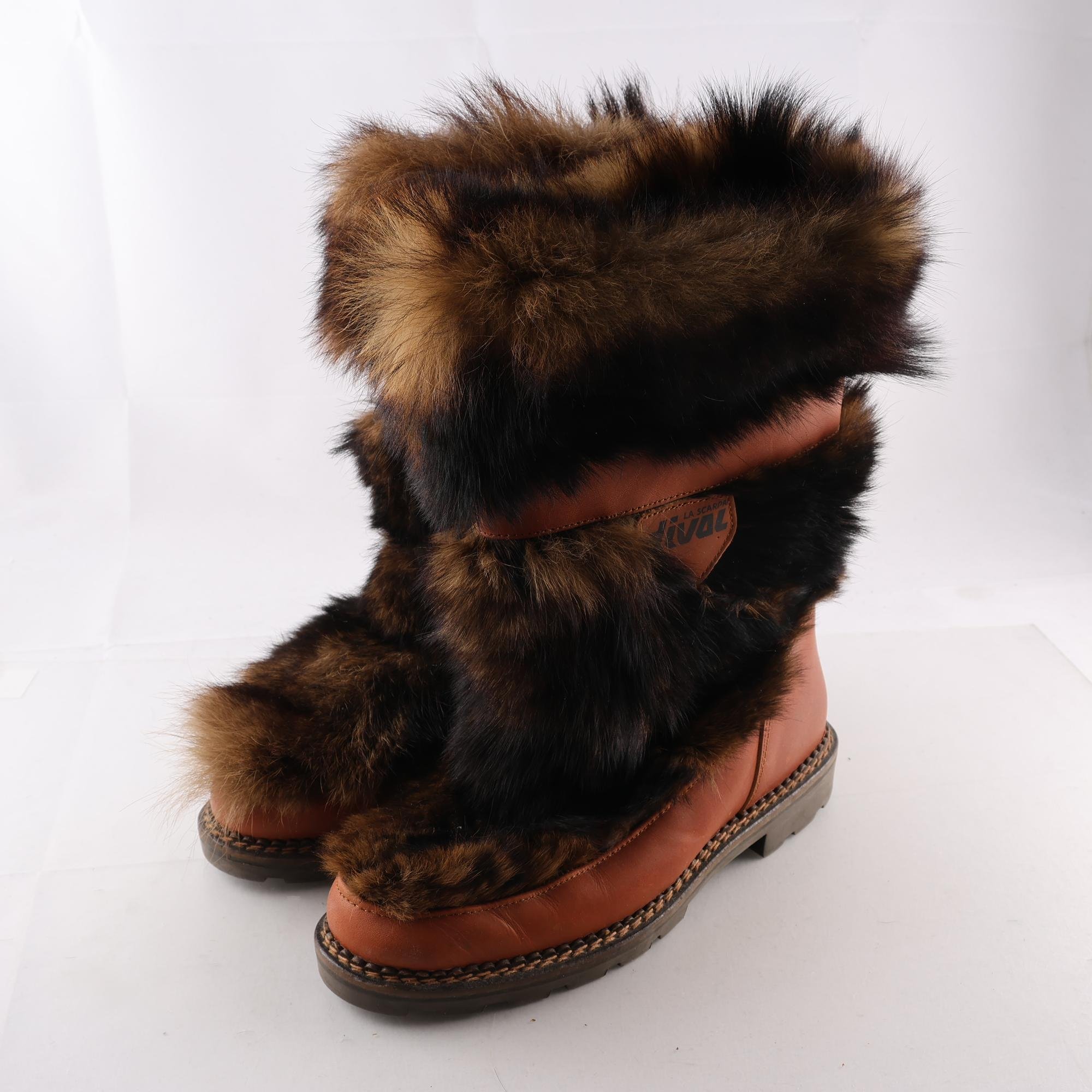 Stövlar, La Scarpa Dival. brun, stl. 45