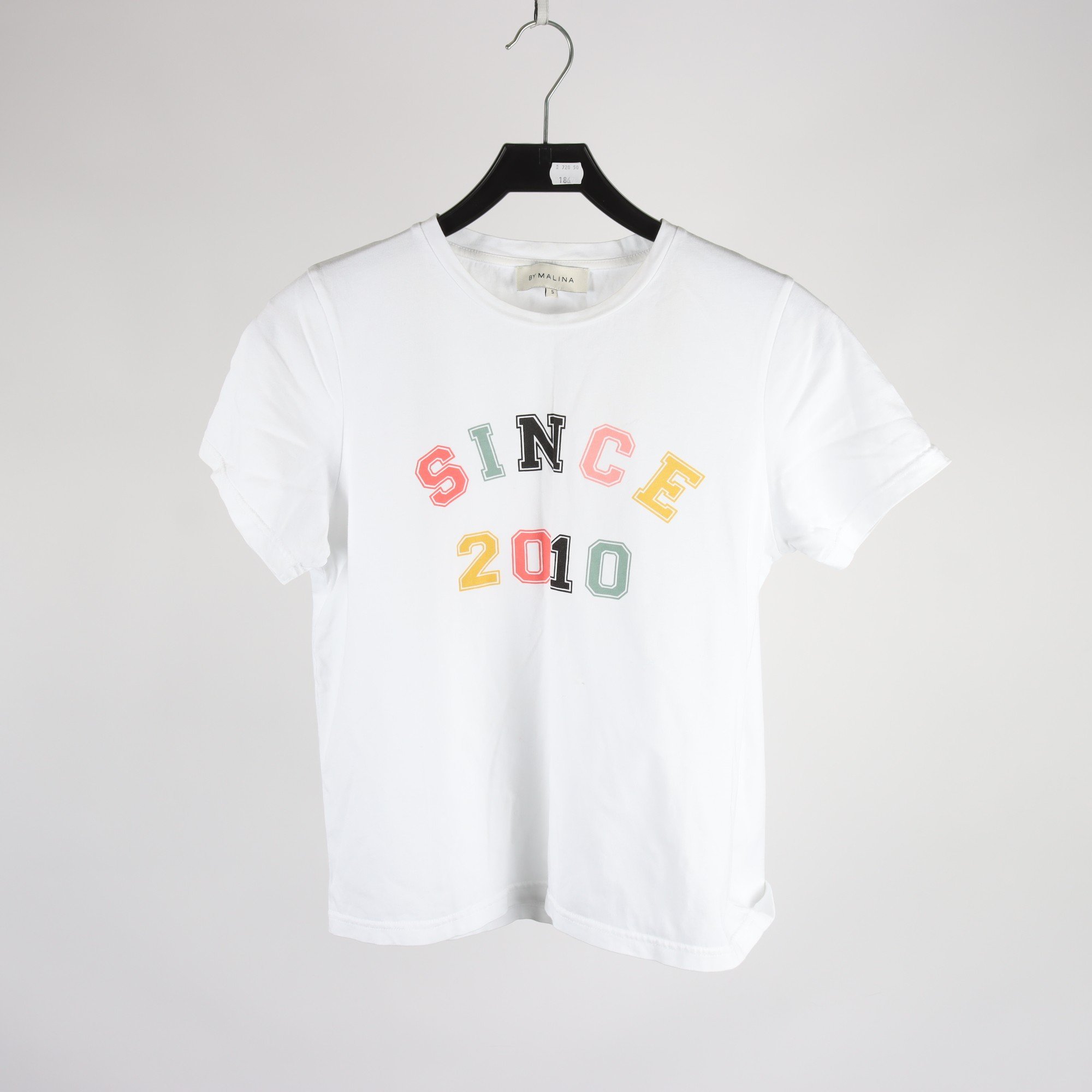 T-shirt, By Malina, vit, stl. S