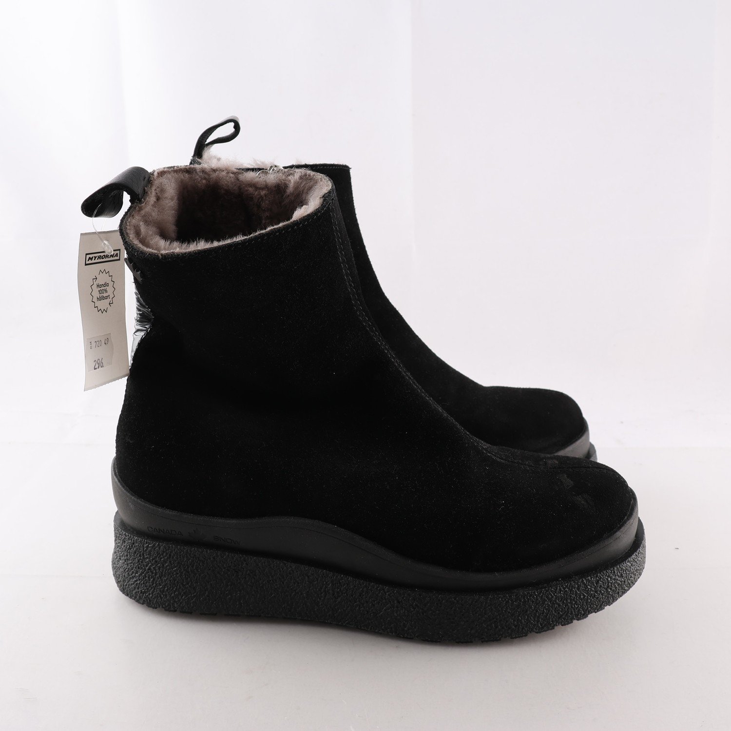 Curlingkängor, Canade Snow, svart, stl. 40