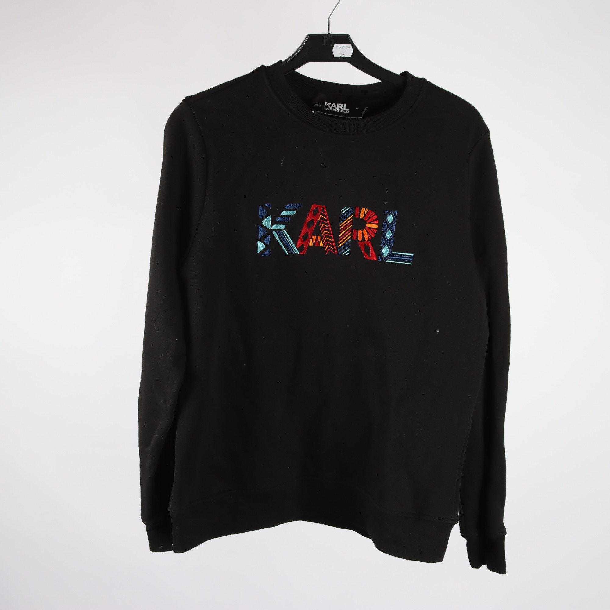 Sweatshirt, Karl Lagerfeld, svart, stl. M