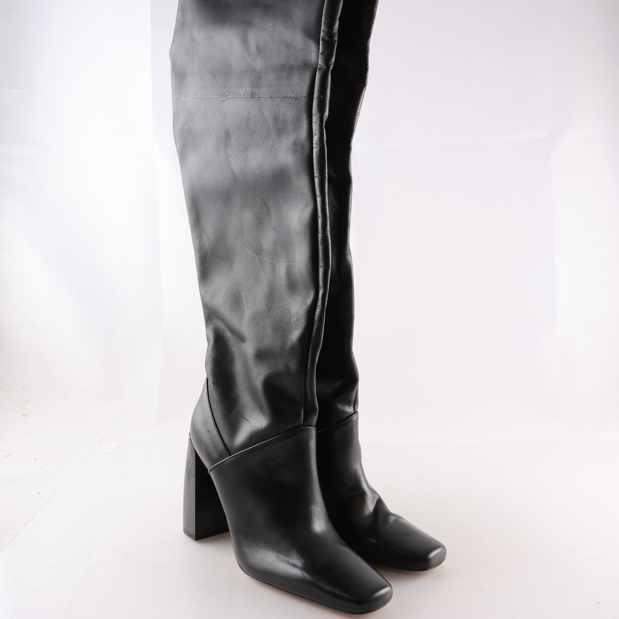 Stövlar, Zara, svart, stl. 38