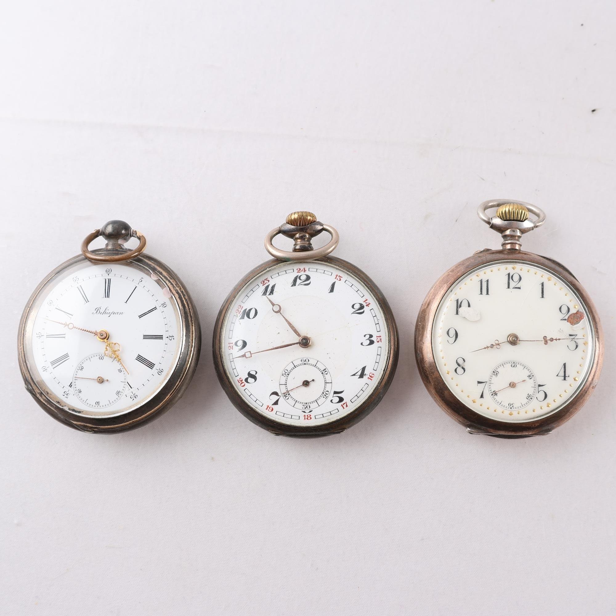 Fickur, Silver, 3st rep objekt, brv: 253.7g