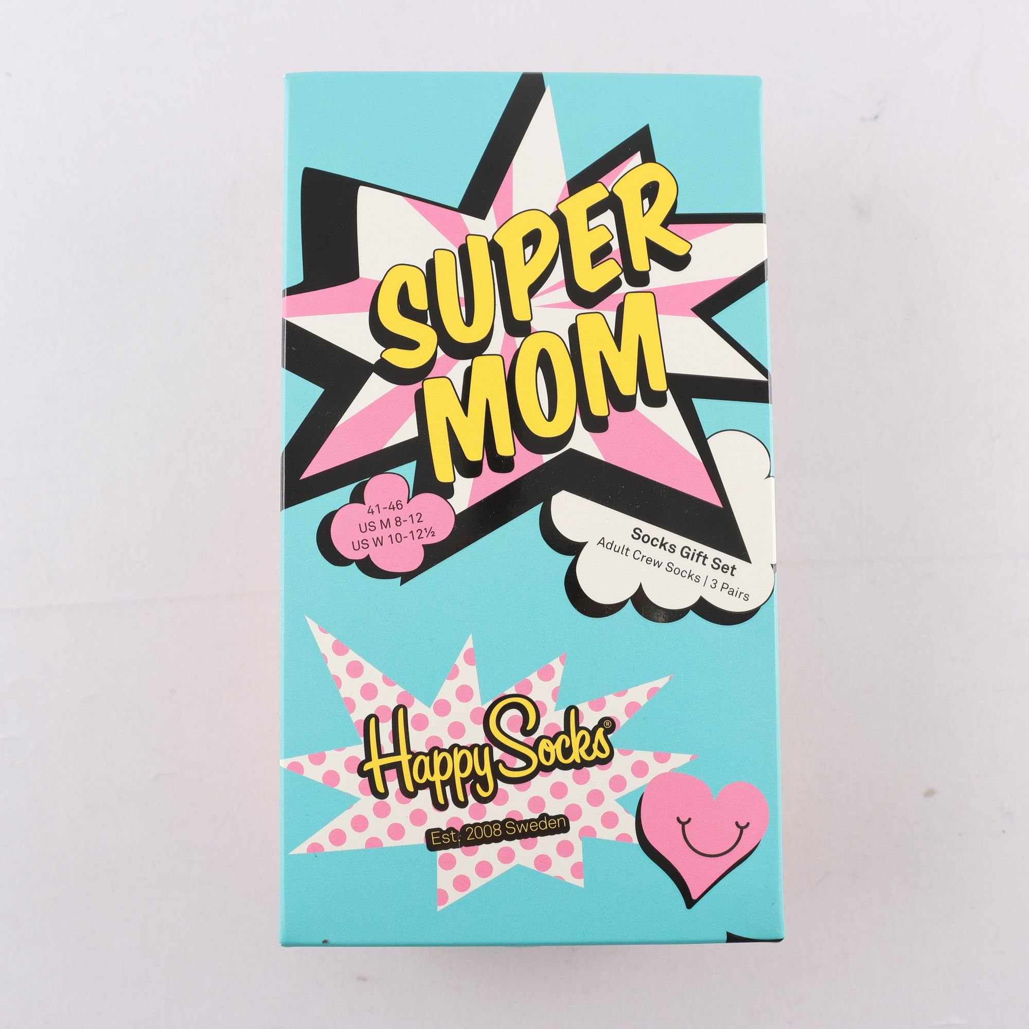 Strumpor 3-pack, Happy Socks, stl. 41-46