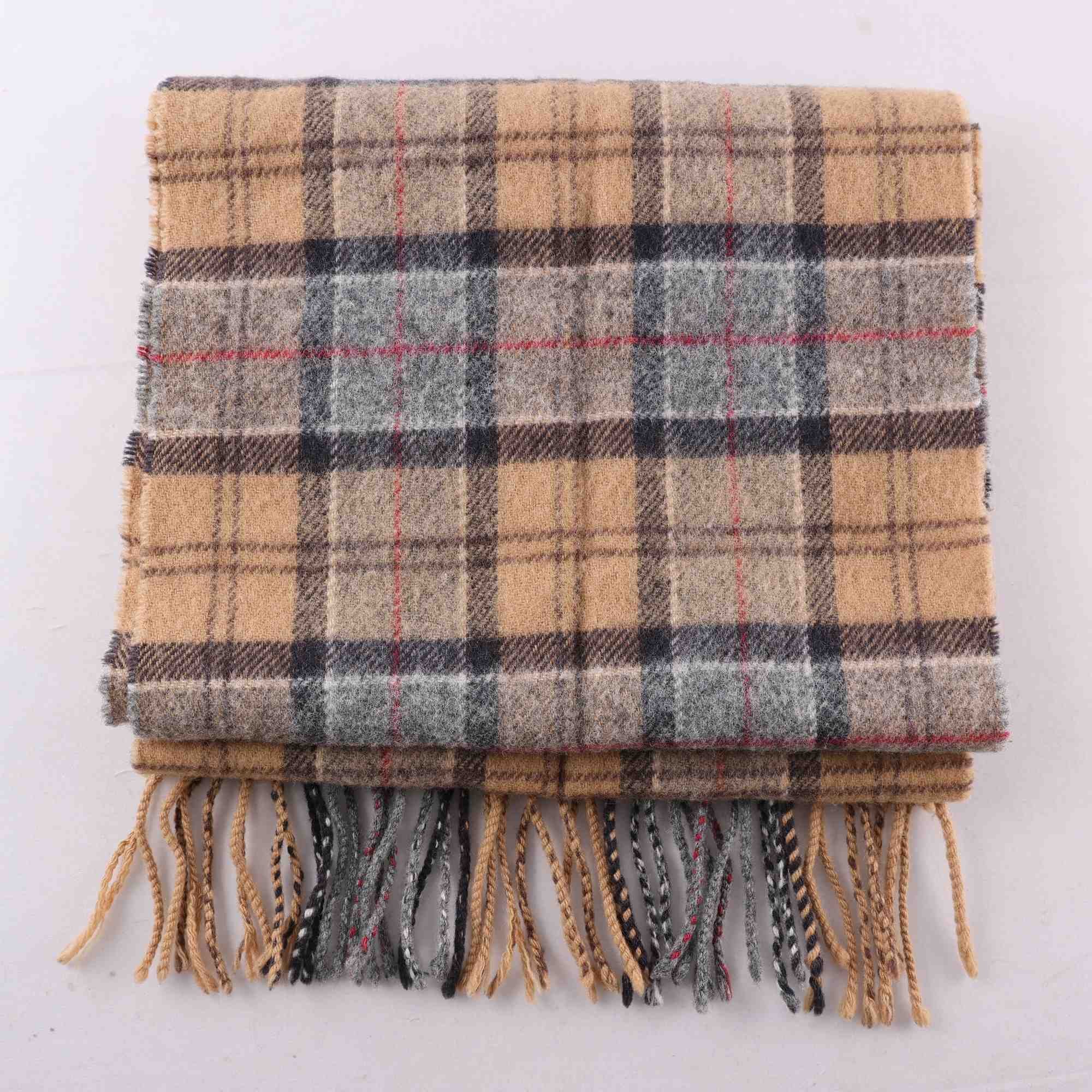 Halsduk, Barbour, 100% Lammull