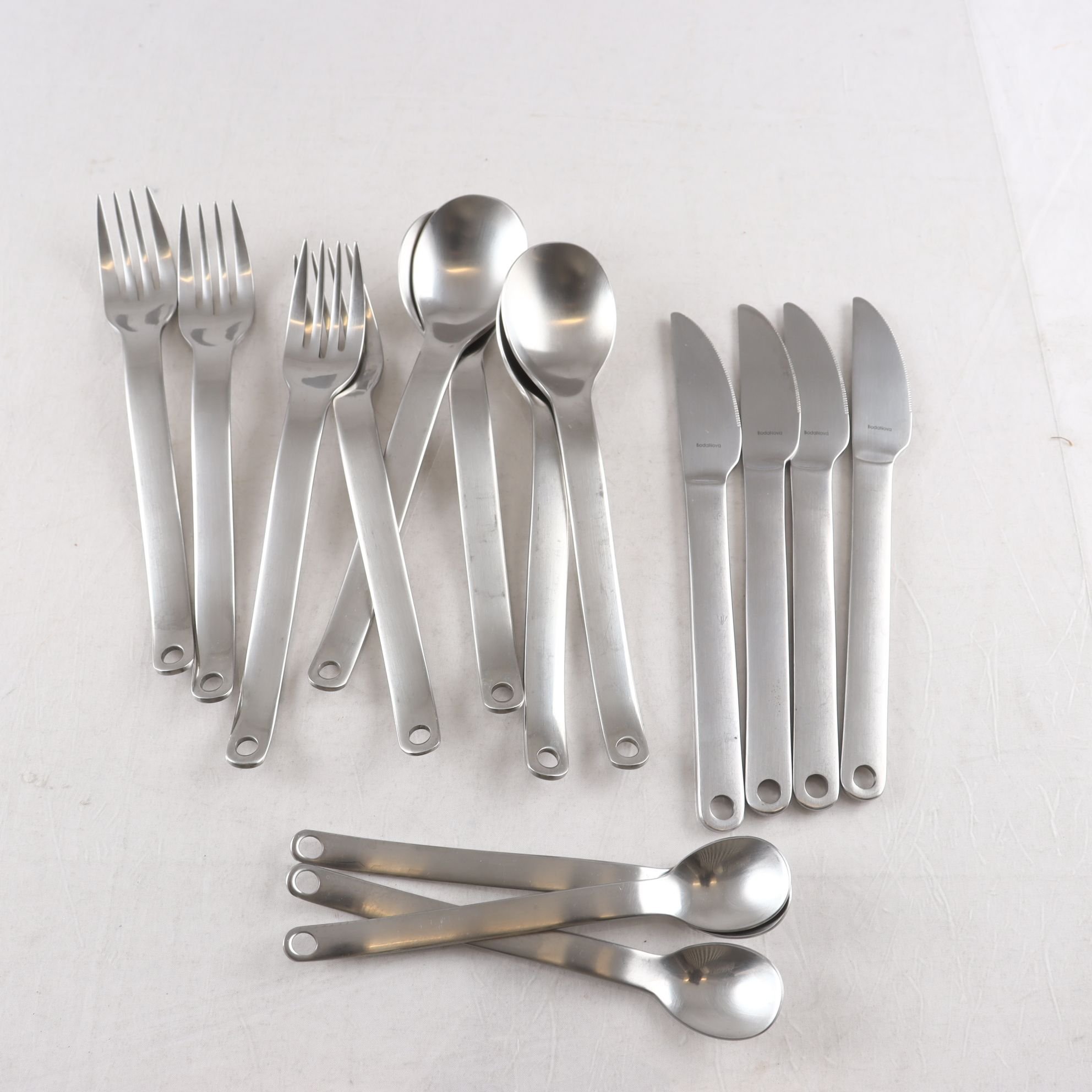 Bestick, rostfritt stål, BodaNova, 15 st