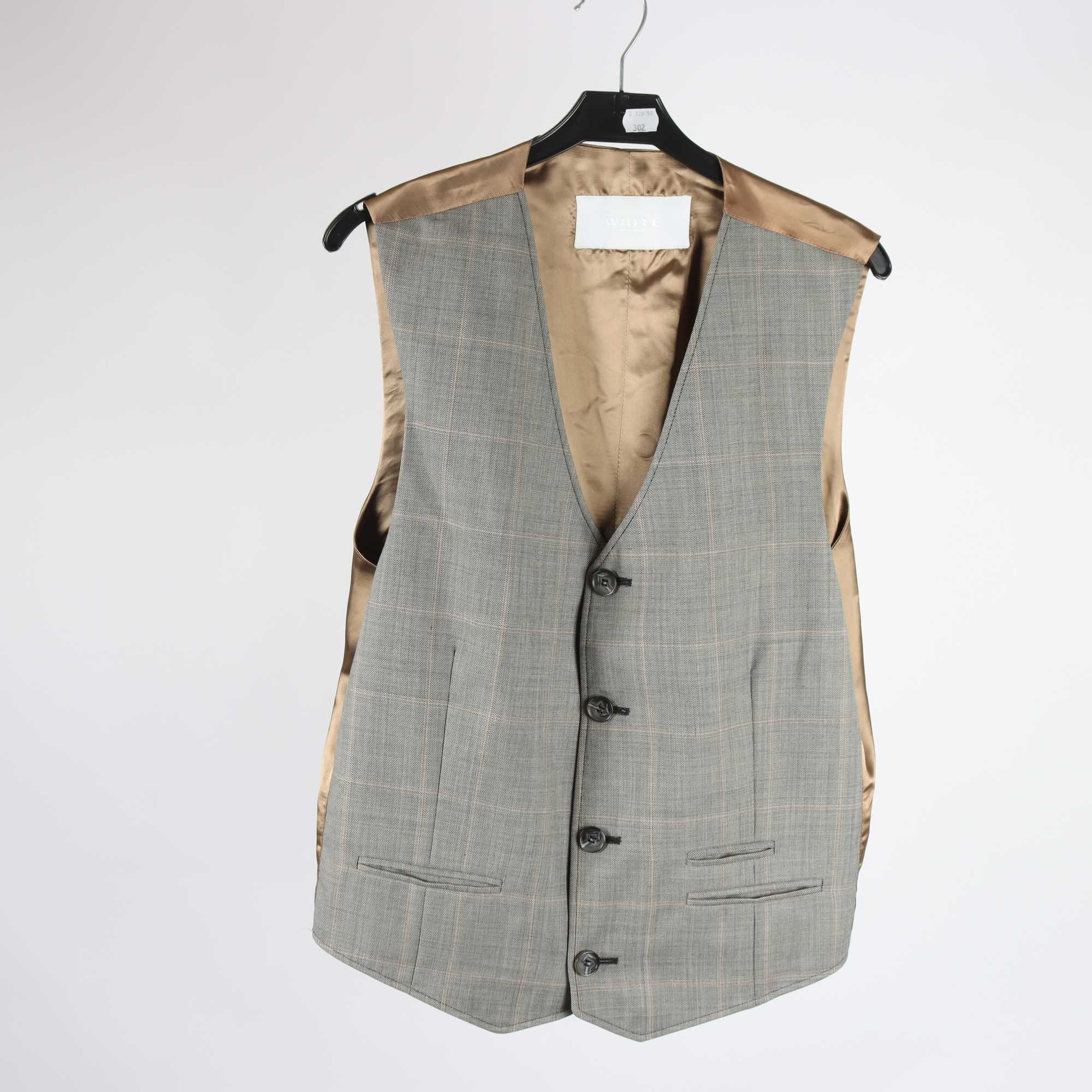 Väst, Bertoni, grå, brun,stl. L