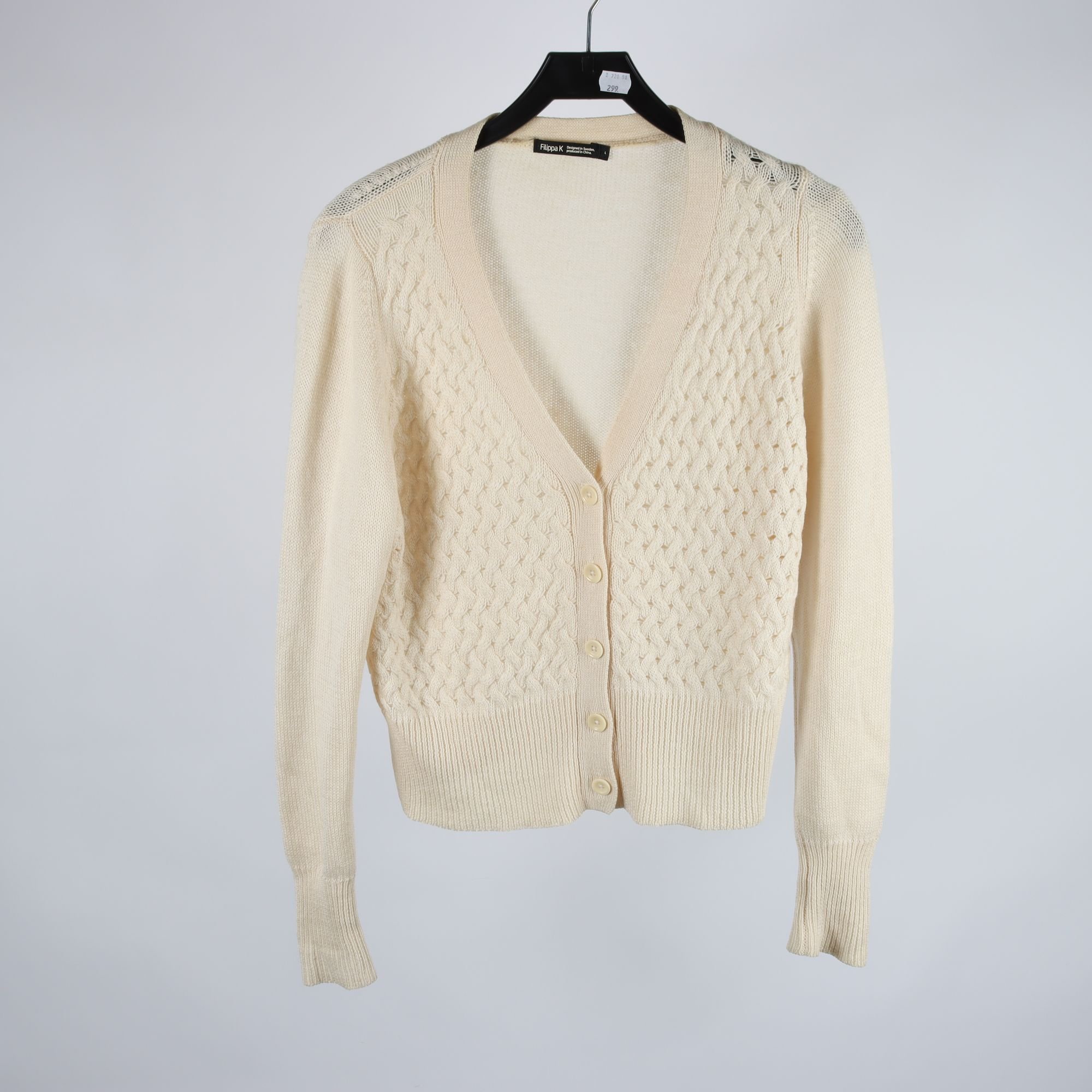 Kofta, Filippa K, ljusbeige, stl. L