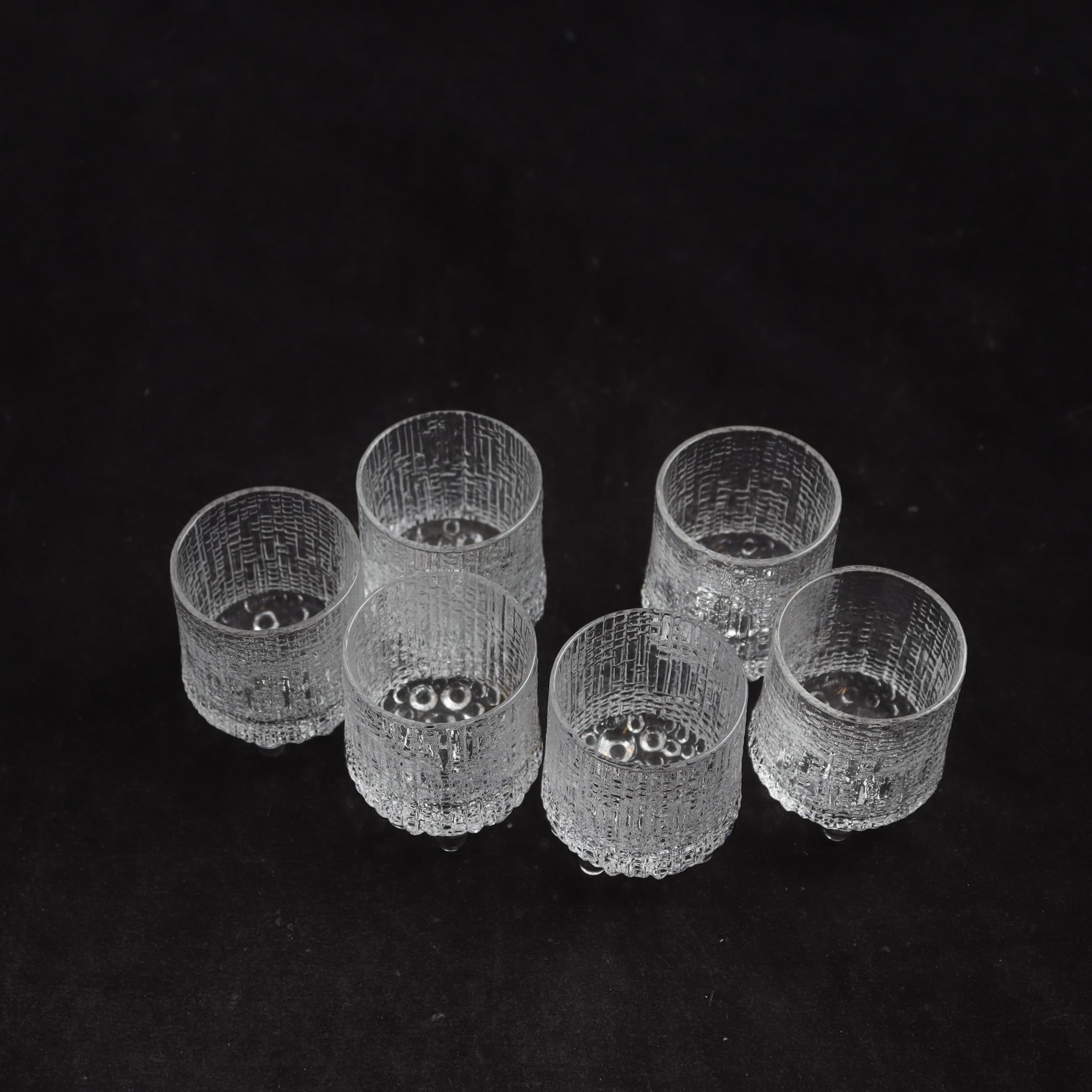 Snapsglas, Ultima Thule, Tapio Wirkkala, Iittala, 6 st
