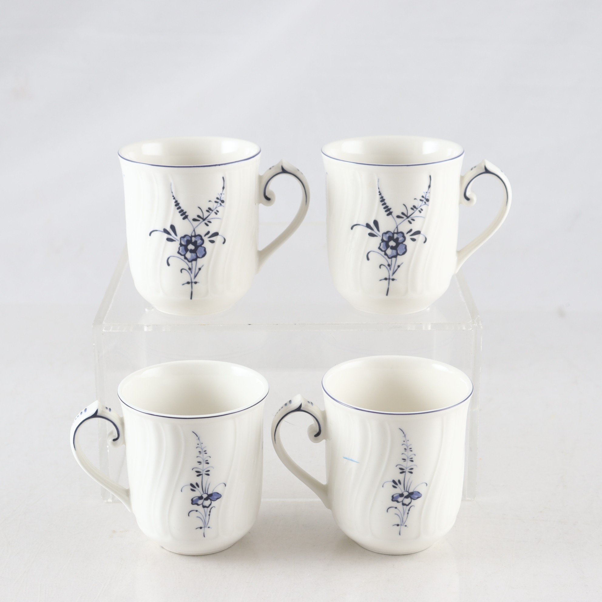 Muggar, ”Old Luxembourg”, Villeroy & Boch, 4 st