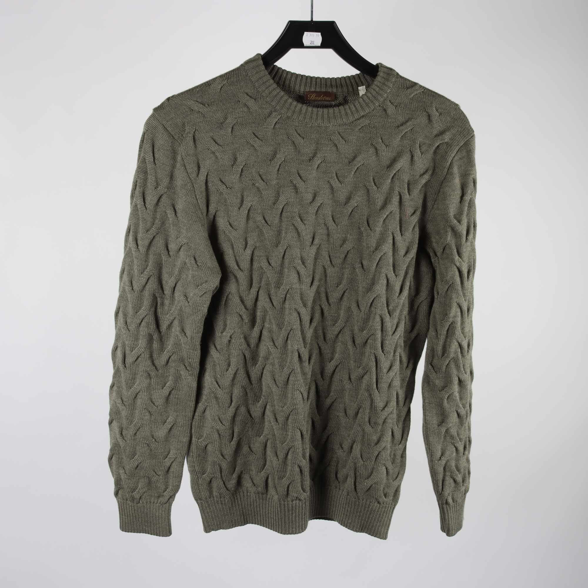 Tröja, Stenströms, gröngrå, stl. L