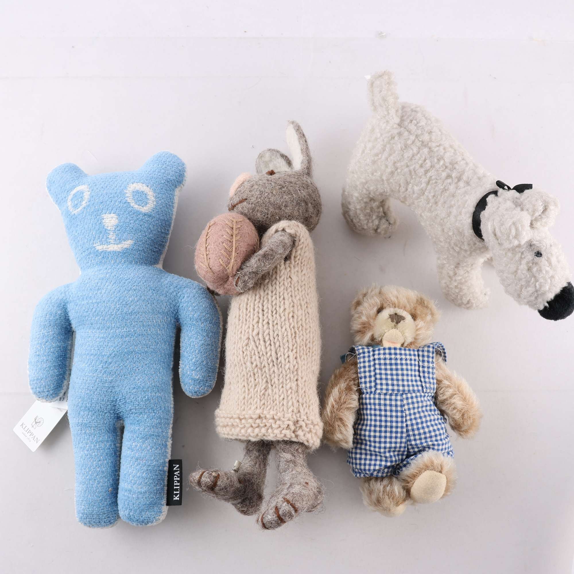 Mjukisdjur, design djur, blandat.