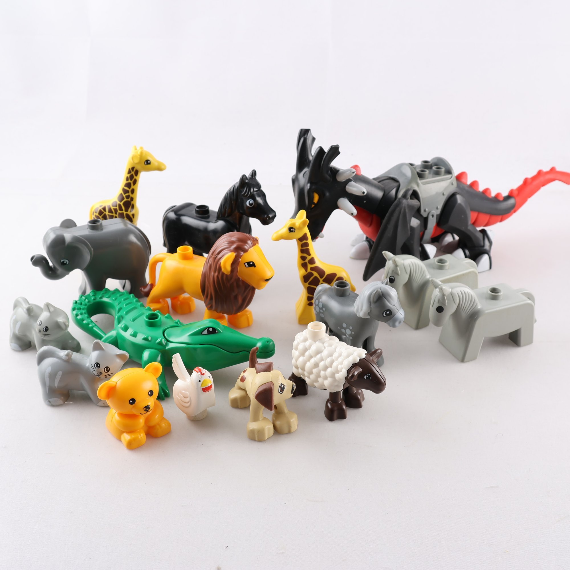 Lego, Duplo djur, blandat.