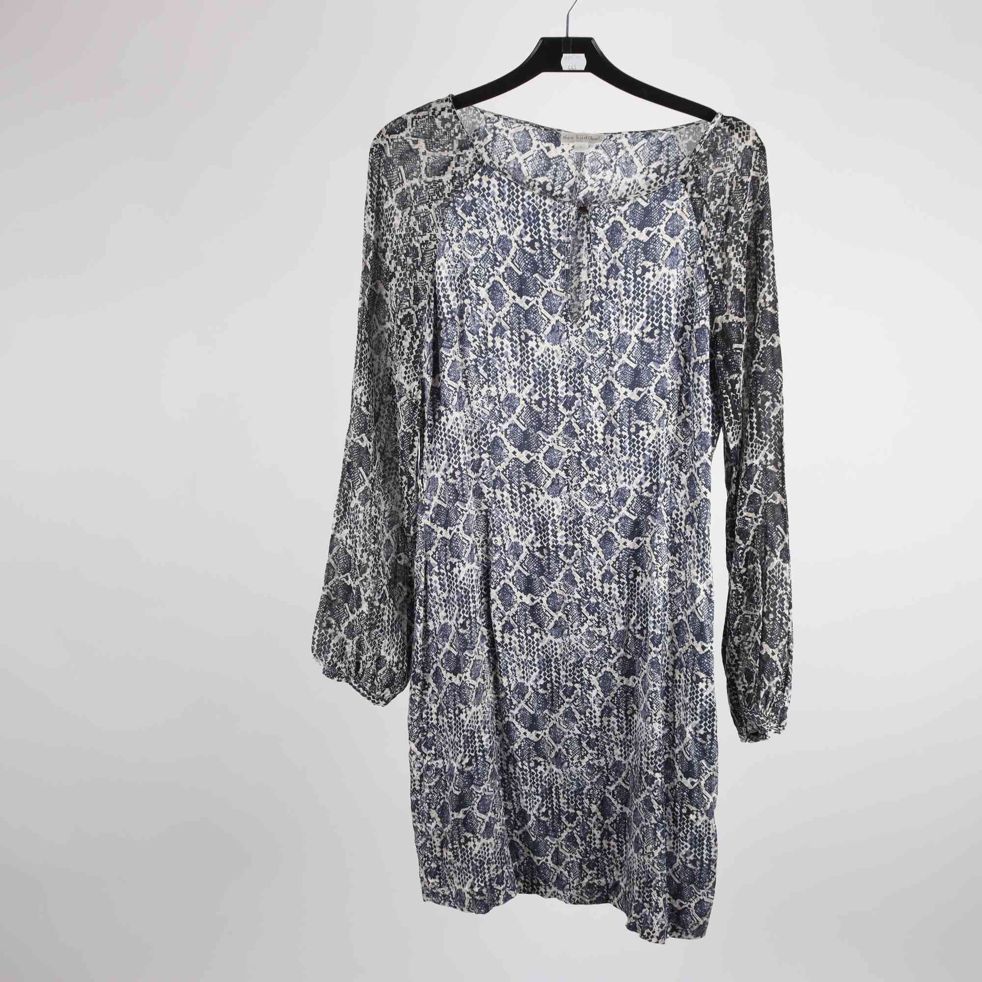 Klänning, Dea Kudibal, lila, vit, silke, stl. S.